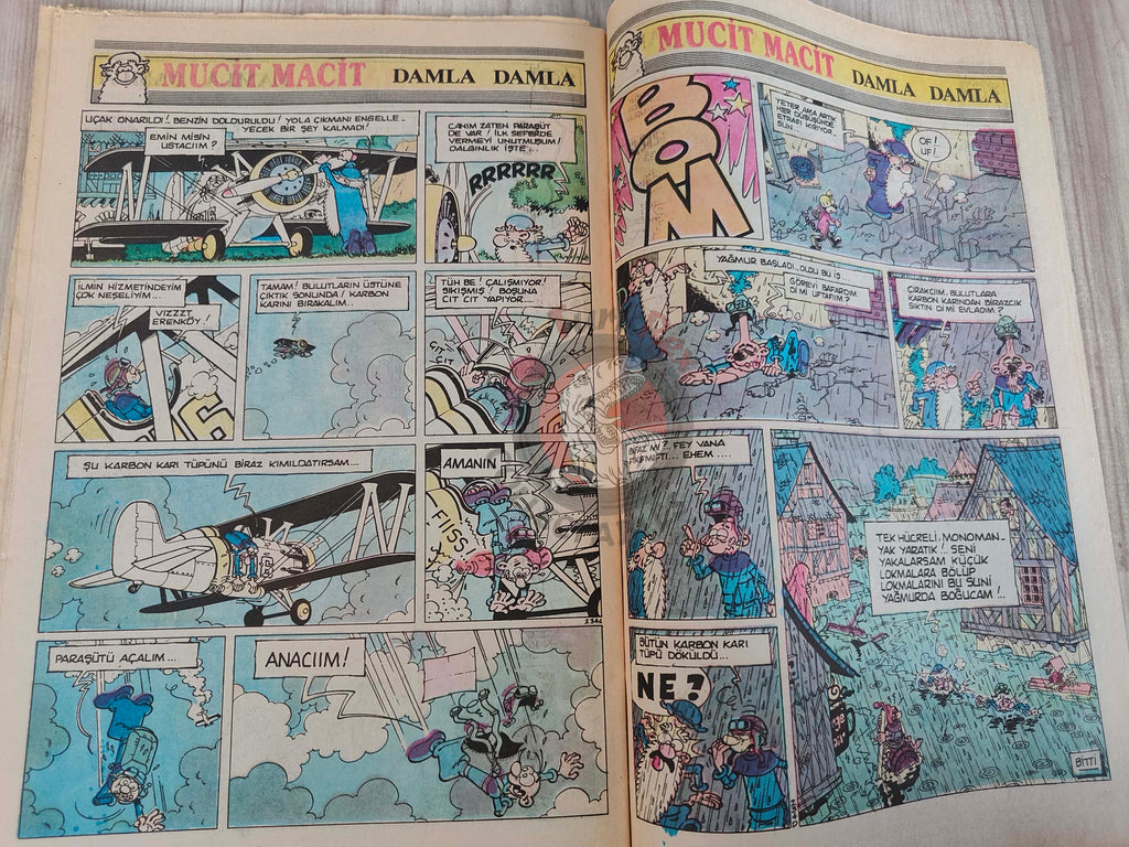 Asterix –  Asterix and the Roman Agent early 90s Turkish Edition Comic Turkey
