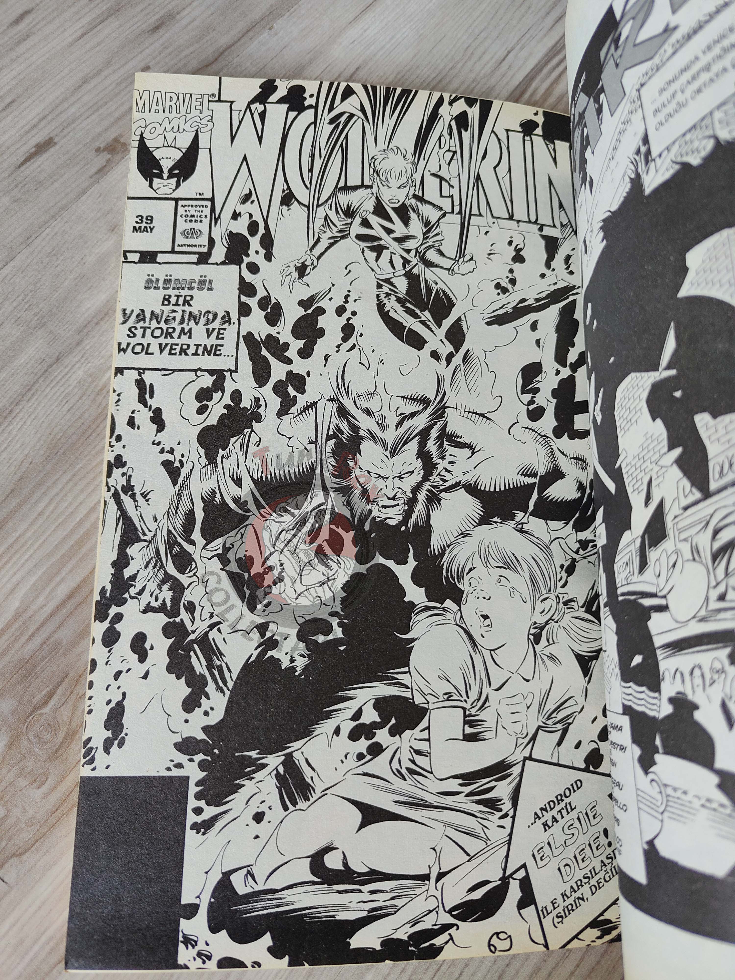 Wolverine #4 2003 Turkish Comic Turkey #36 #37 #38 #39 X-Men