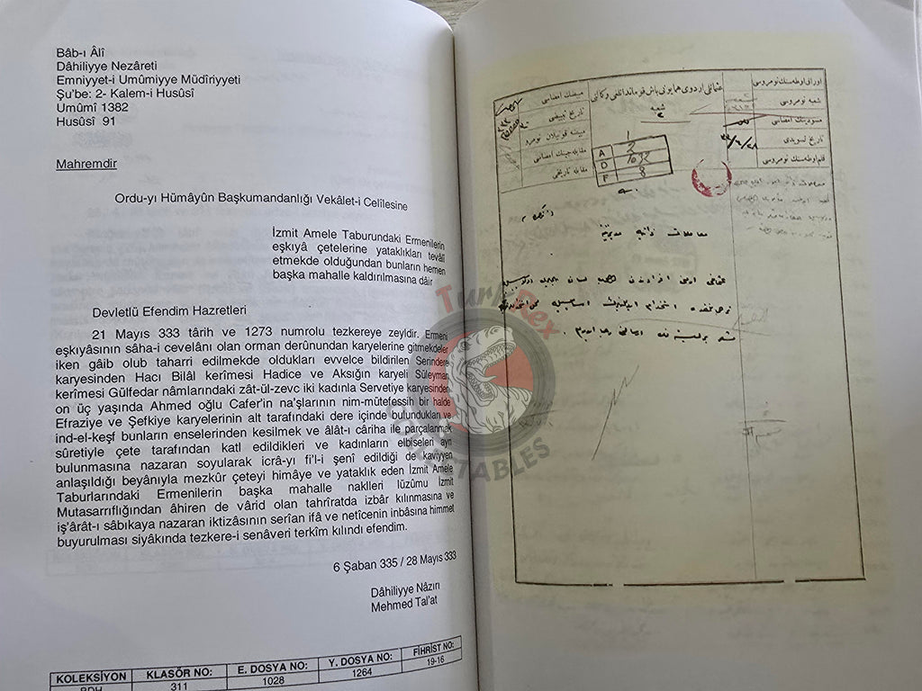 Armenian Activities in the Archive Documents 1914–1918 Turkish Book Turkey Armenia English
