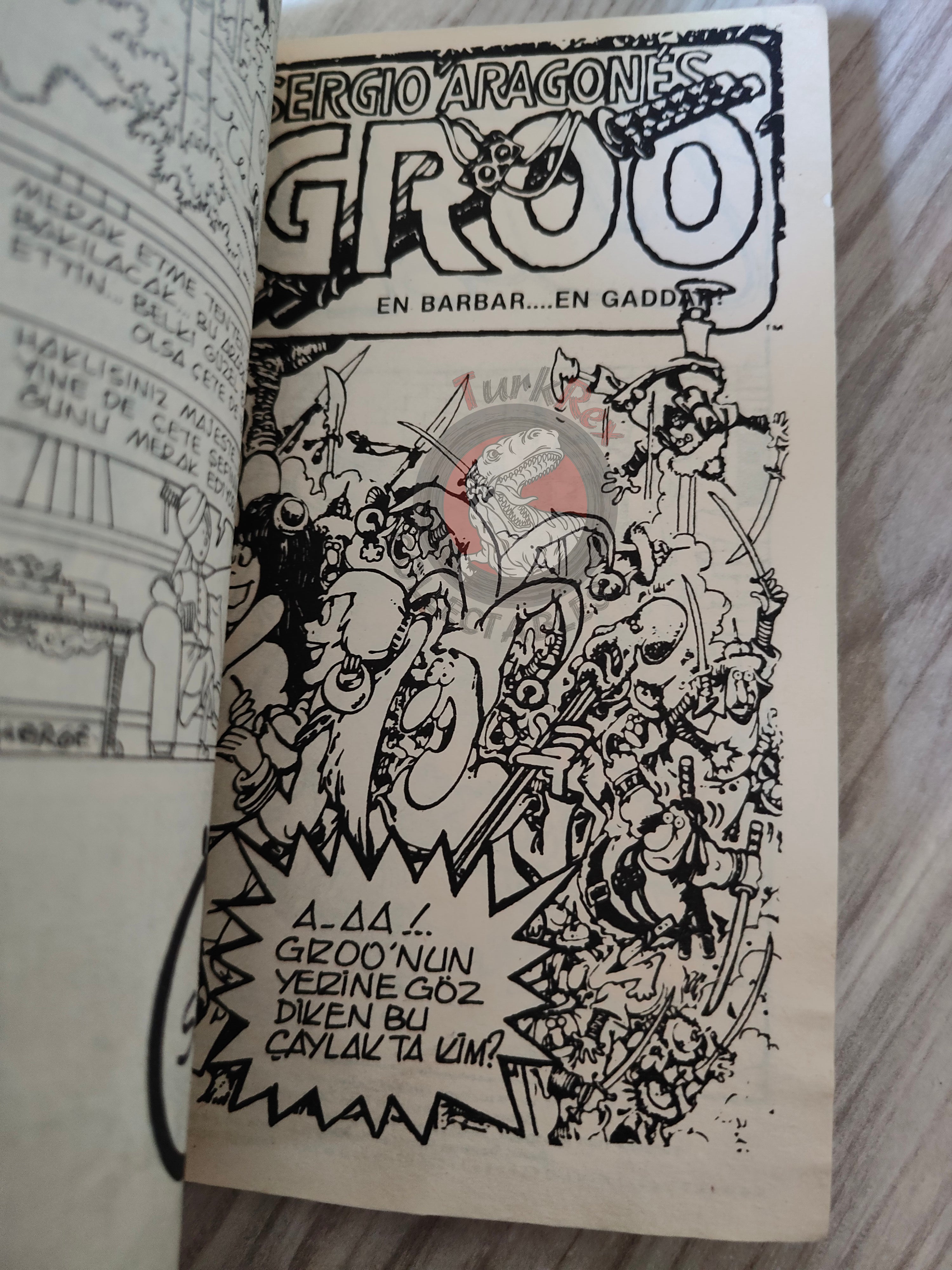 Tintin – Cigars of the Pharaoh mid 1980s Turkish Edition Comic Turkey 2