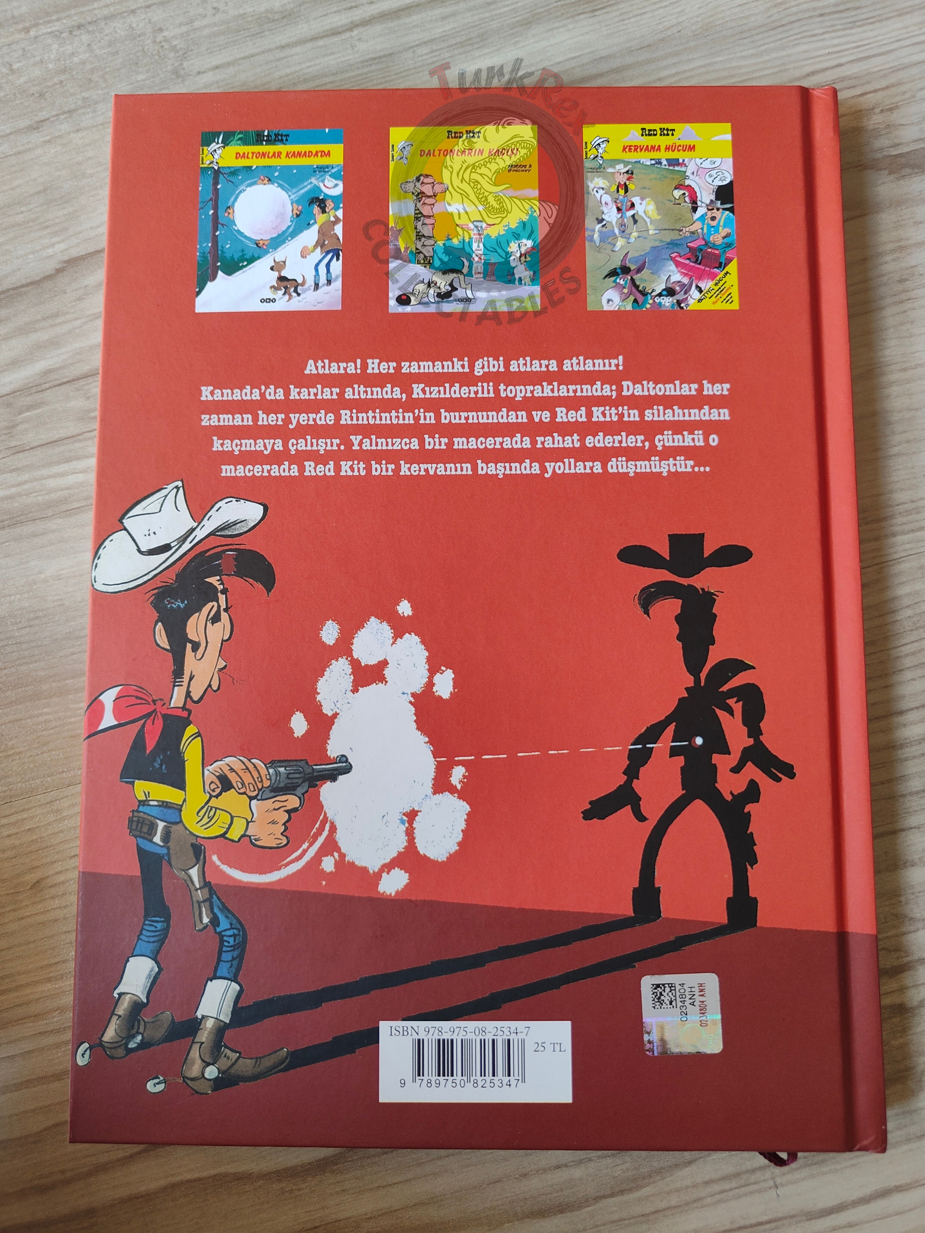 Lucky Luke – L'integrale #8 Turkish Comic Turkey Les Dalton Dans Le Blizzard