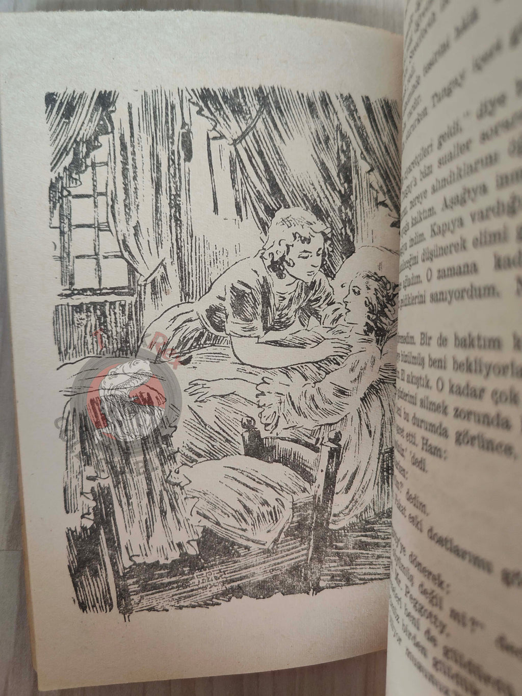 Charles Dickens –  David Copperfield 1958 Illustrated Turkish Book Turkey