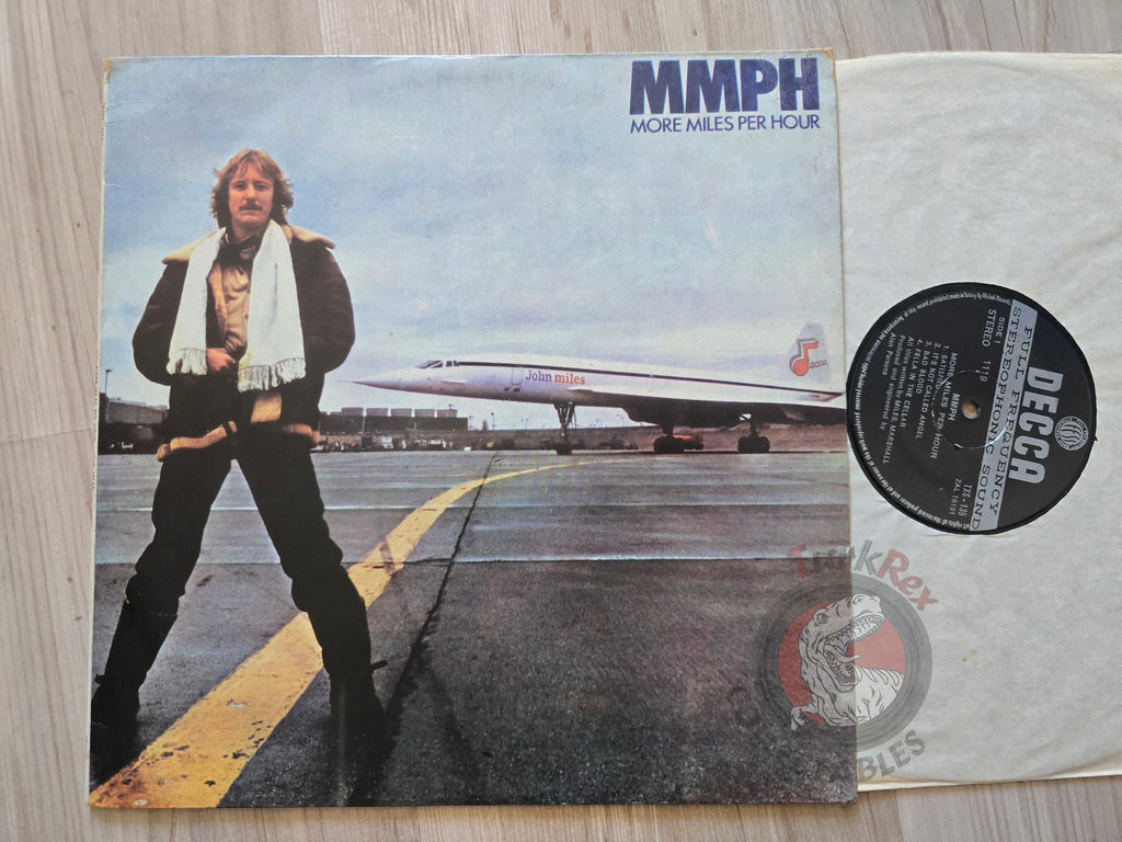 John Miles – MMPH - More Miles Per Hour Turkish Pressing Vinyl Turkey Edition