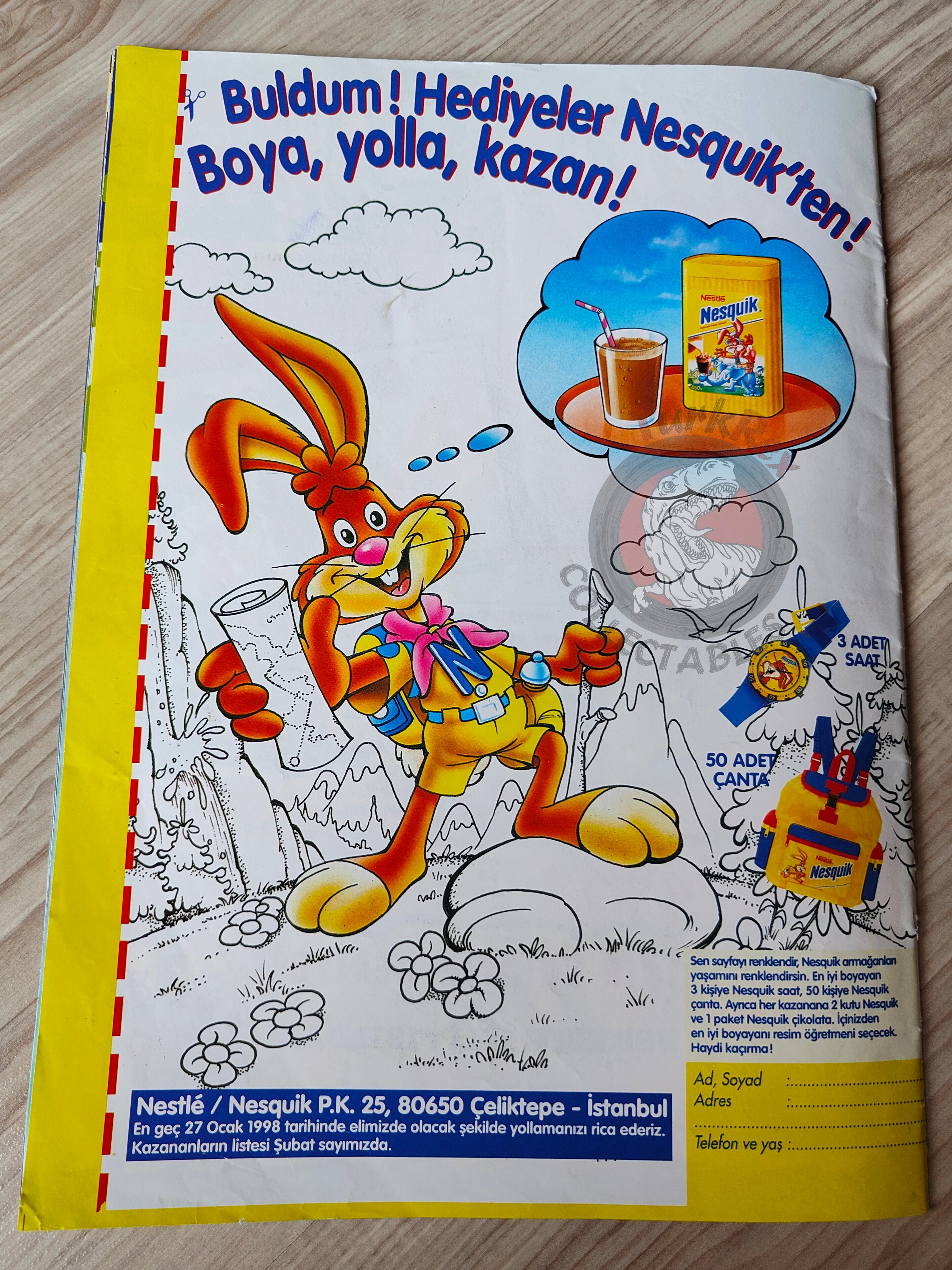 Casper the Friendly Ghost Magazine – Issue #28 1997 Turkish Comic Turkey