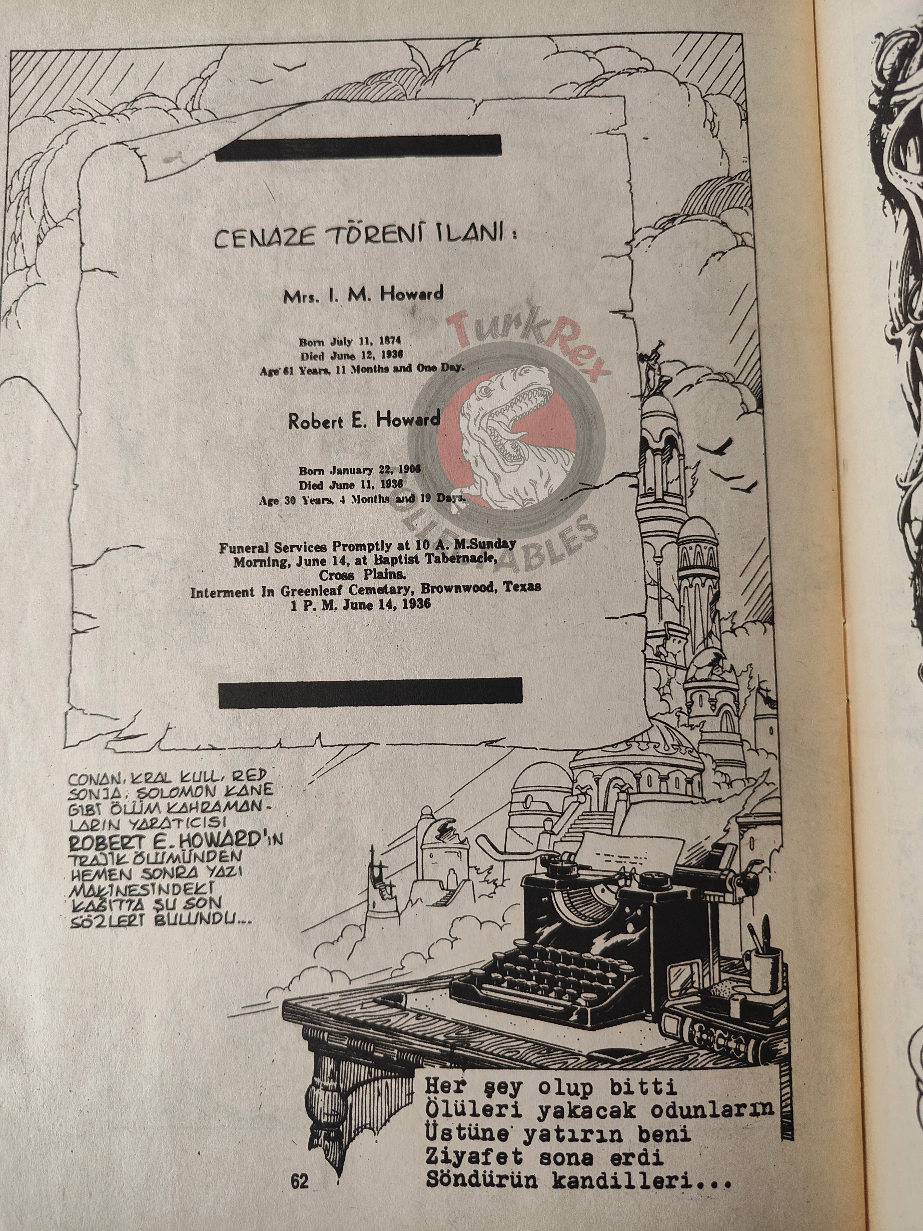 Conan & Tarzan #199 1994 Turkish Comic Turkey