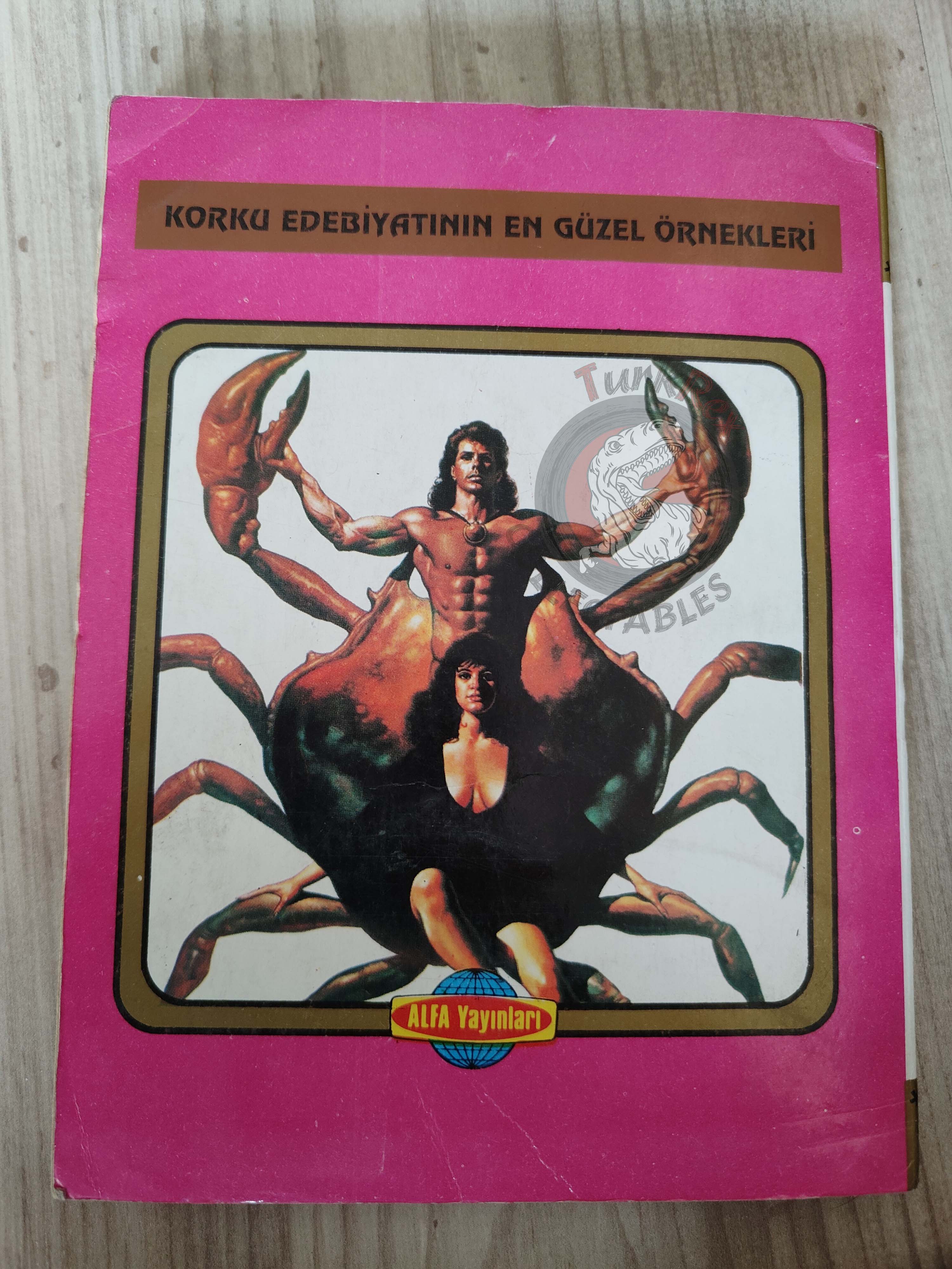 Süper Korku Altın Seri #1 1987 Turkish Comic Turkey Warren Creepy Eerie  Boris Vallejo