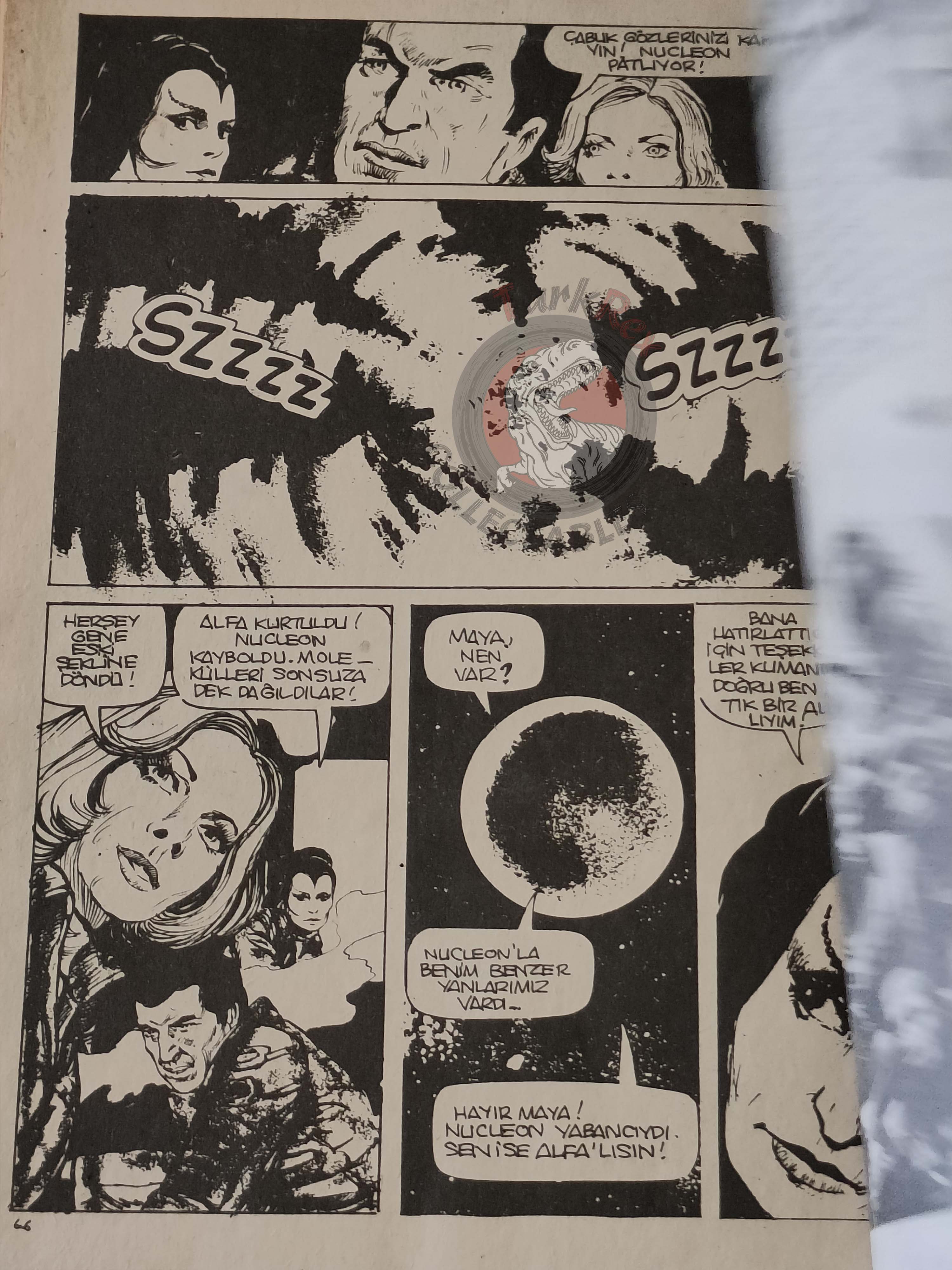 Vampirella #22 1977 Turkish Comic Turkey Warren Publishing cover #57 #54 Space 1999