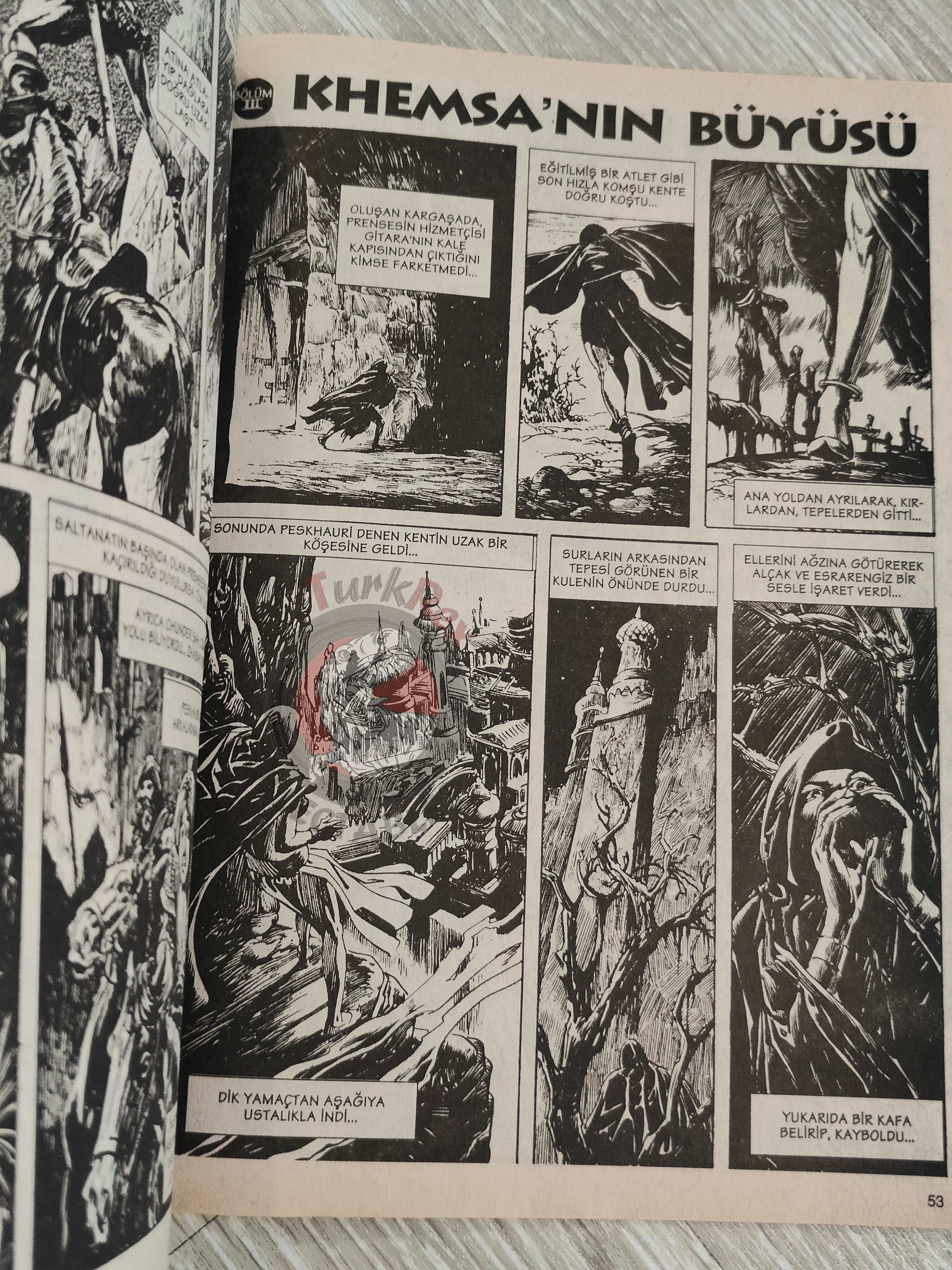 Conan #9 The Savage Sword of Conan #15 #16 Turkish Comic Turkey