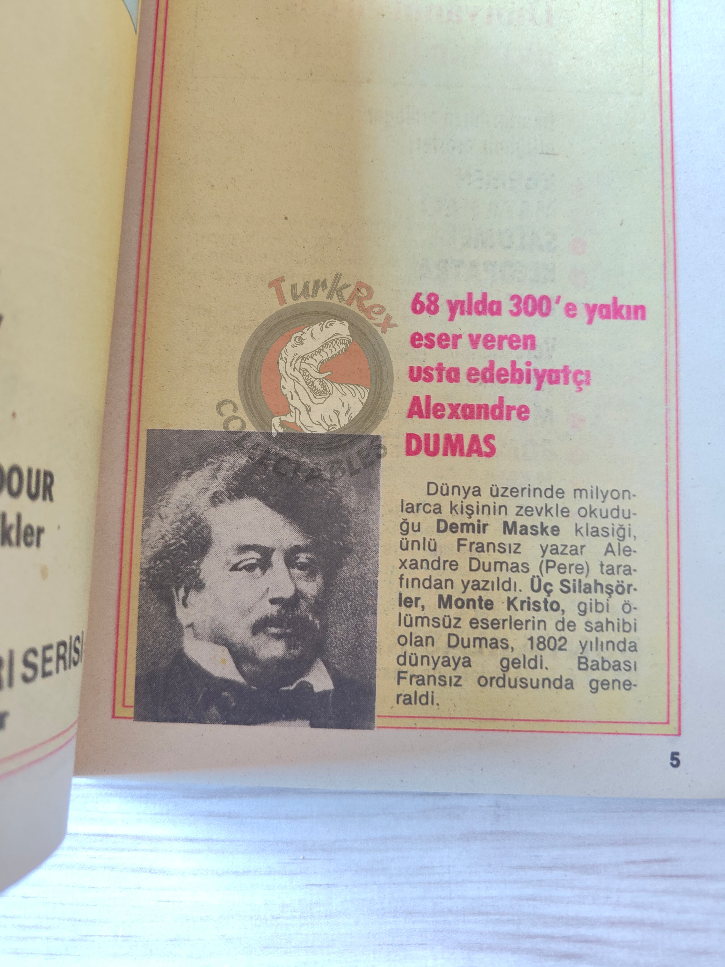 Iron Mask – Alexandre Dumas Turkish Comic Turkey Classics Illustrated