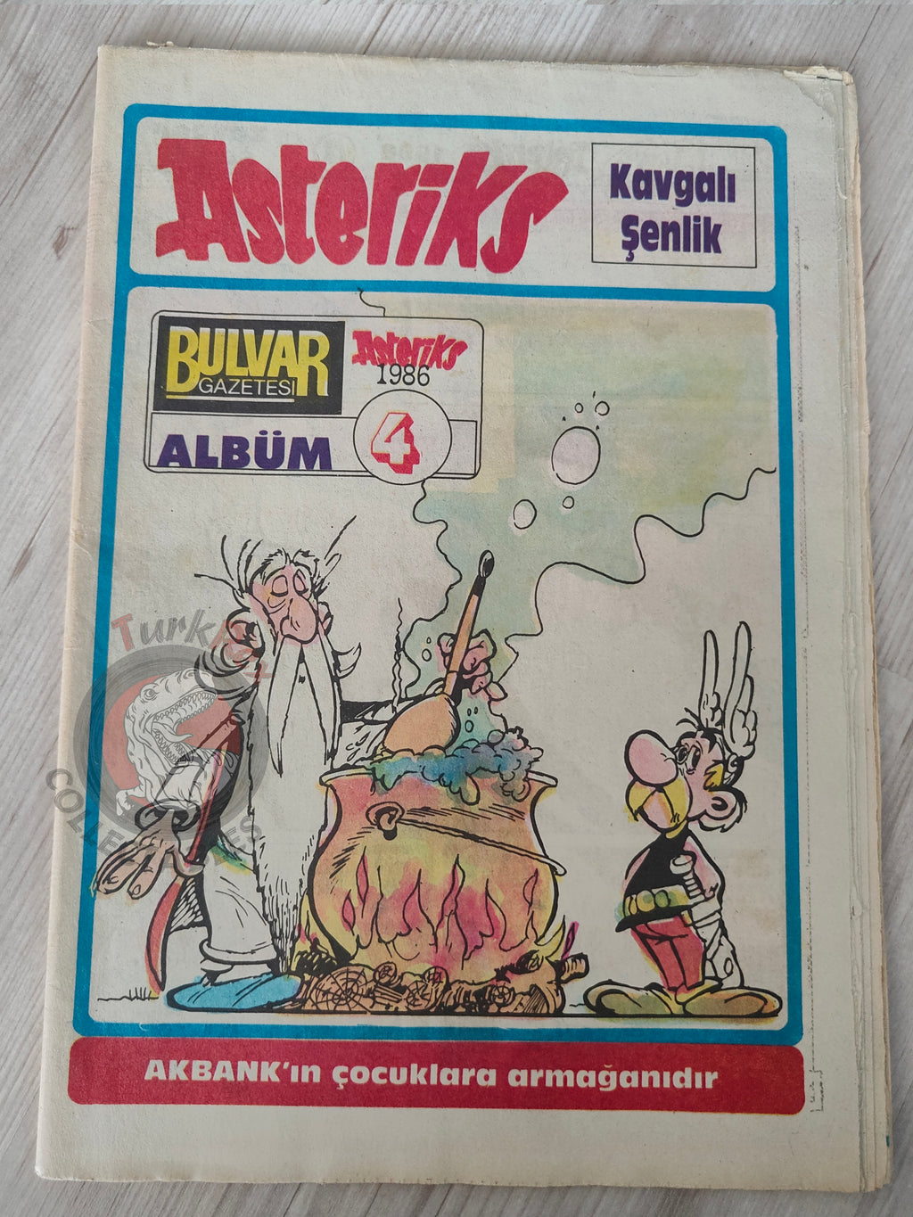 Asterix – Asterix and the Great Divide 1986 Turkish Edition Comic Turkey 2