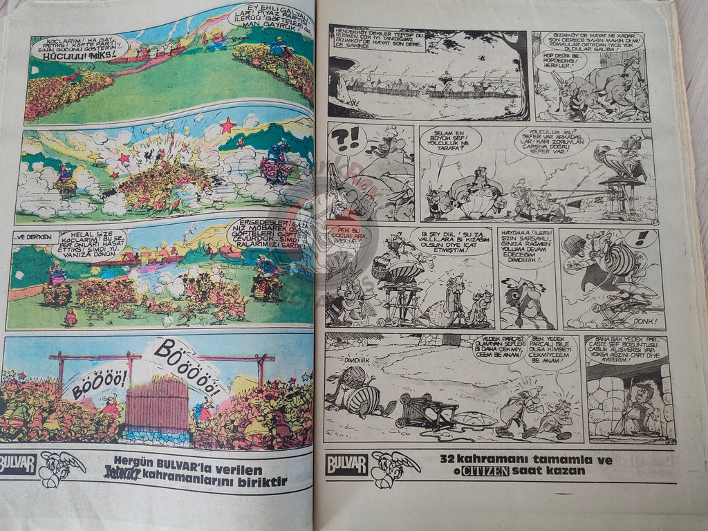 Asterix – Asterix and the Great Divide 1986 Turkish Edition Comic Turkey 2