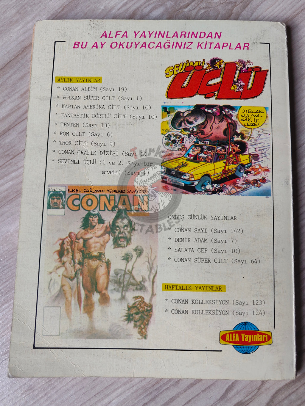 Iron Man #7 Demir Adam 1989 Turkish Comic Turkey #93 #94 #95 #96
