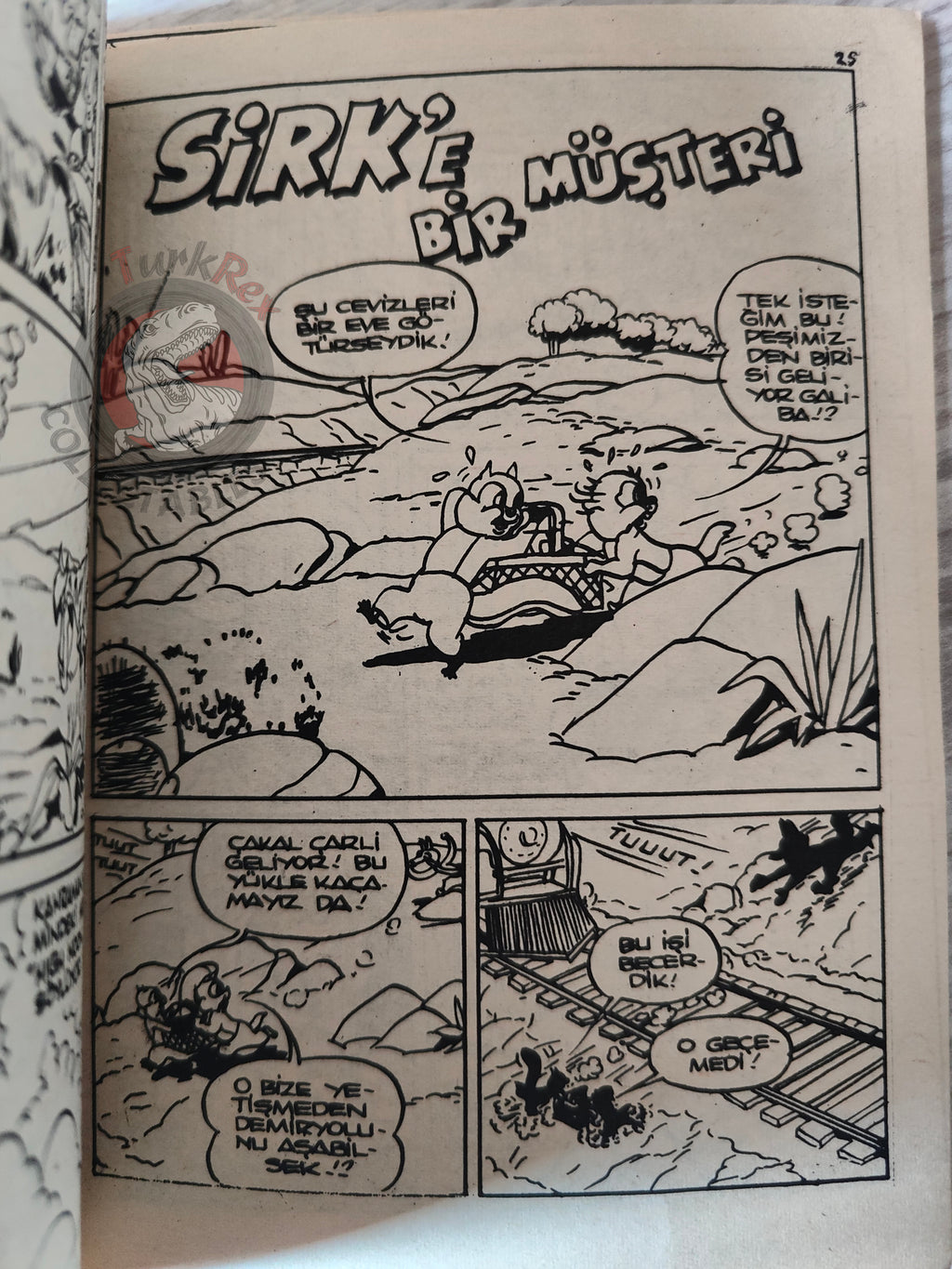 Lucky Luke #7 Ruée Sur l’Oklahoma 1972 Turkish Comic Turkey Le Vieux Nick