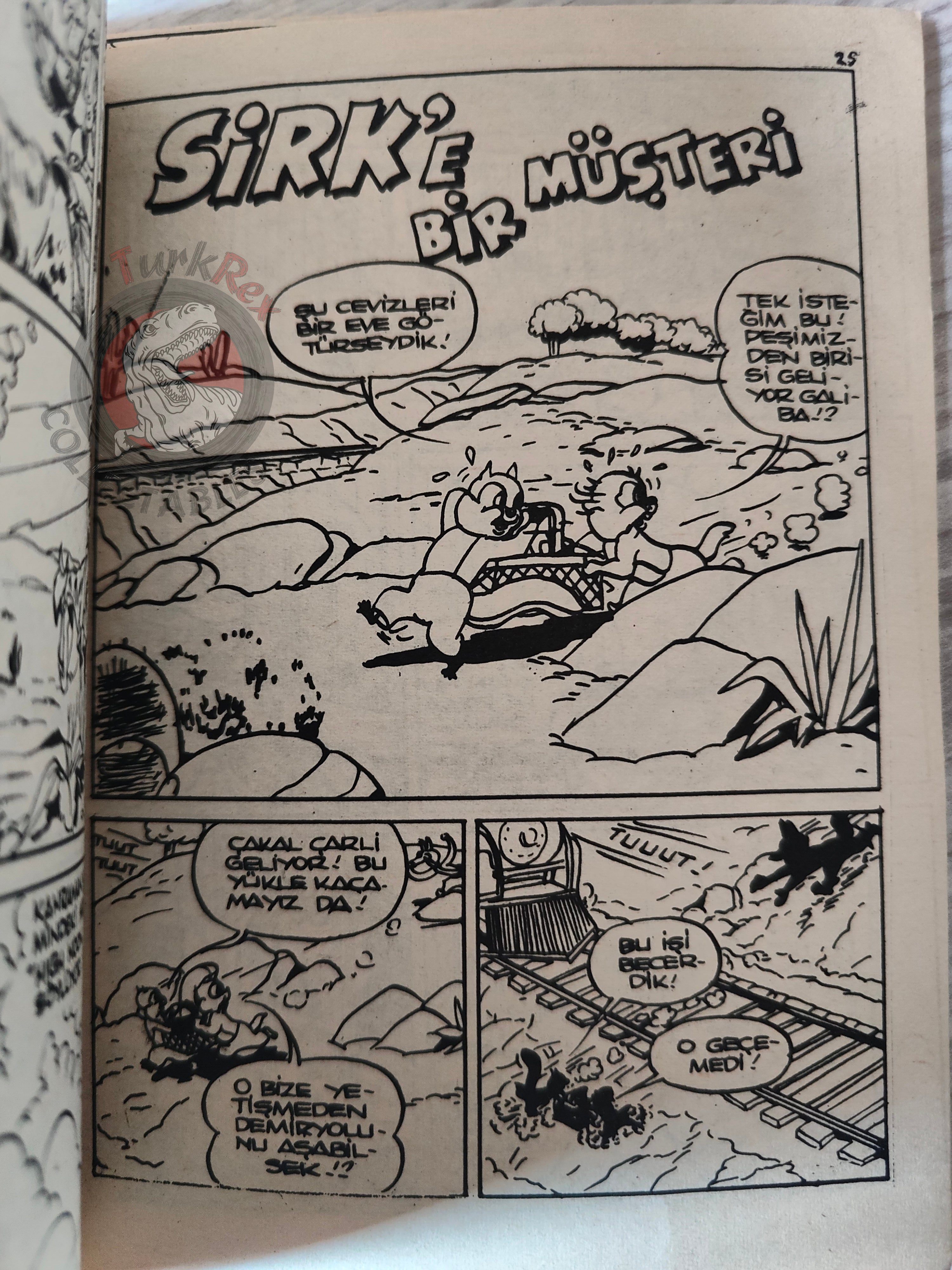 Lucky Luke #7 Ruée Sur l’Oklahoma 1972 Turkish Comic Turkey Le Vieux Nick