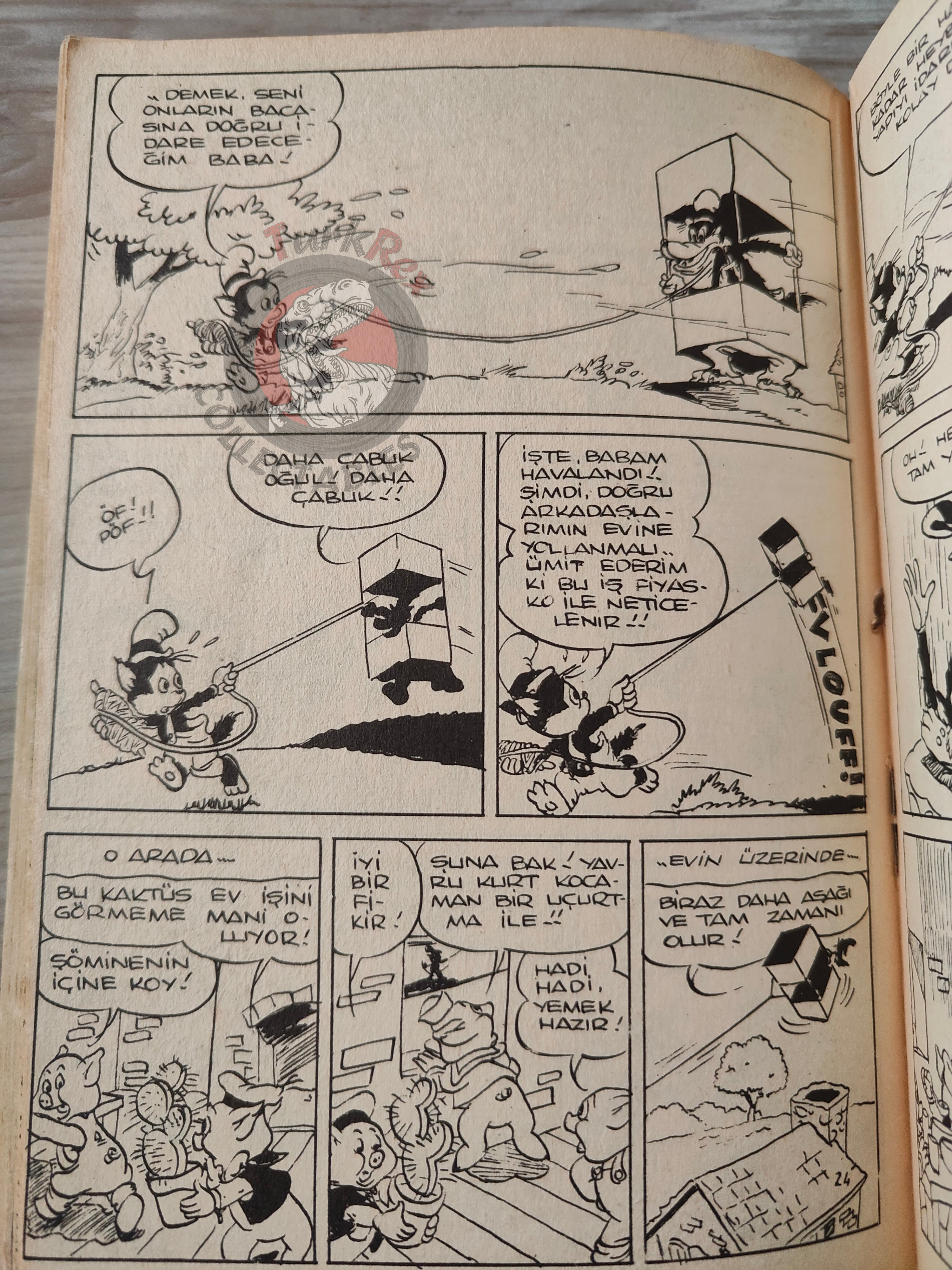Lucky Luke #12 Rodeo 1969 Turkish Comic Turkey Vieux Nick Gaston Boule et Bil