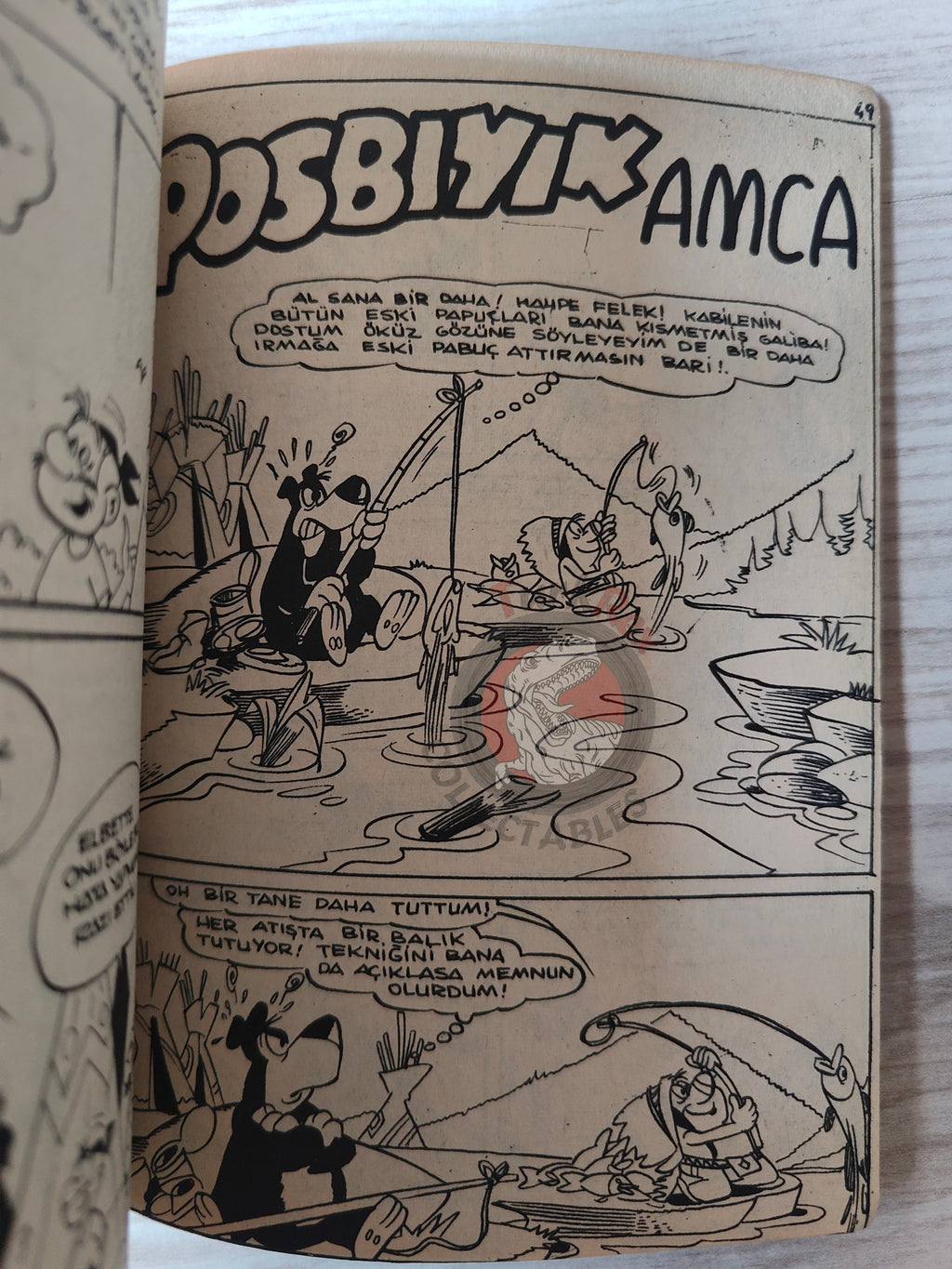 Lucky Luke #7 Ruée Sur l’Oklahoma 1972 Turkish Comic Turkey Le Vieux Nick