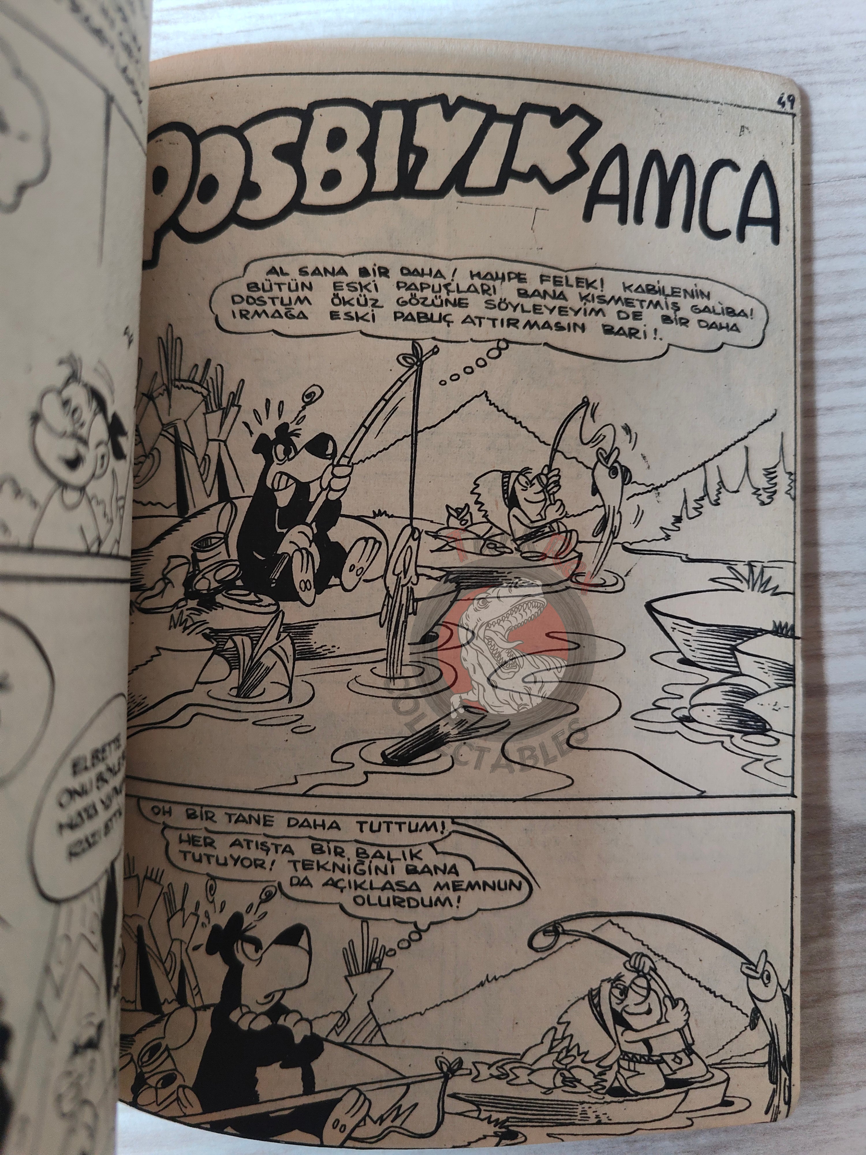 Lucky Luke #7 Ruée Sur l’Oklahoma 1972 Turkish Comic Turkey Le Vieux Nick