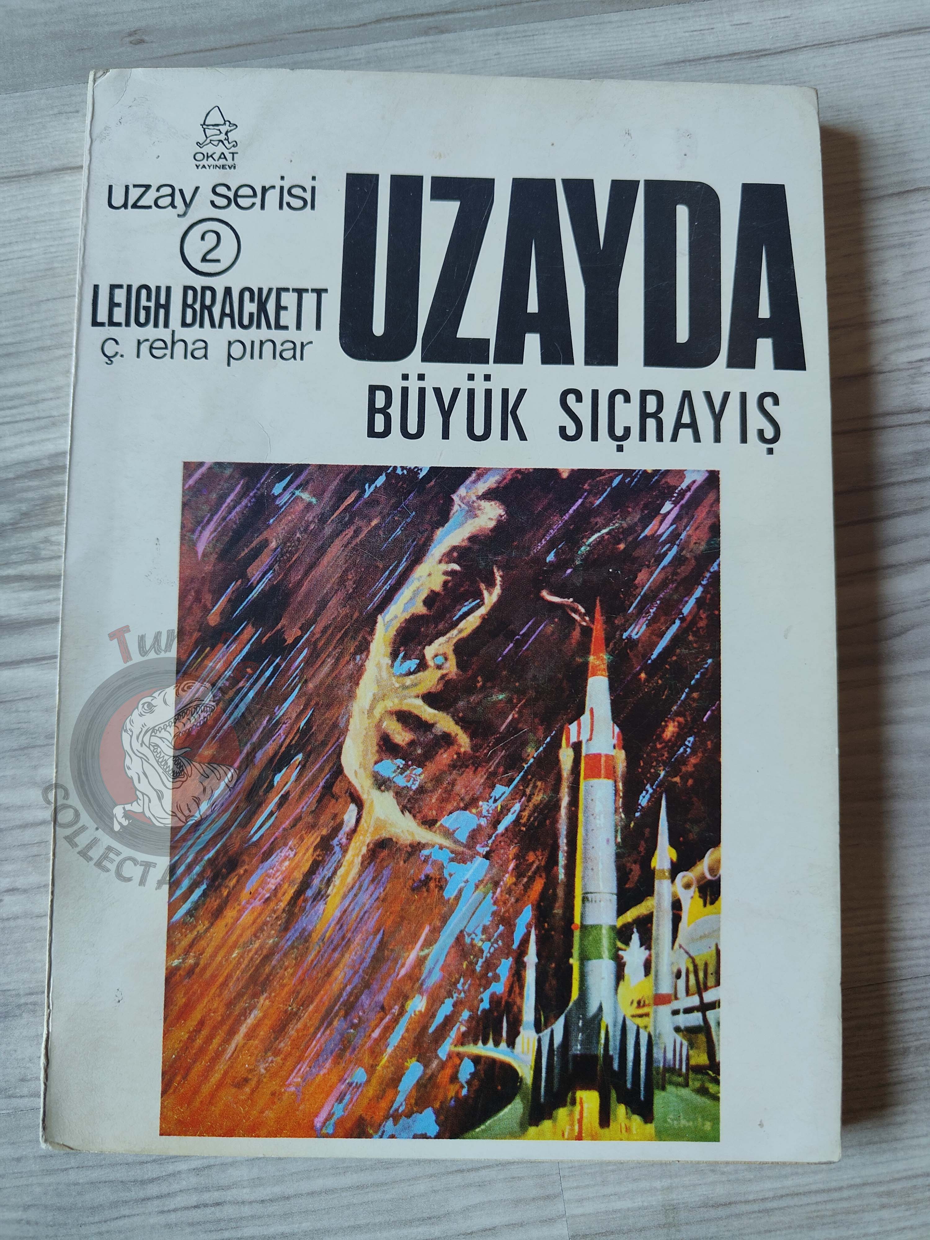 Leigh Brackett – The Big Jump 1971 1st Turkish Book Turkey