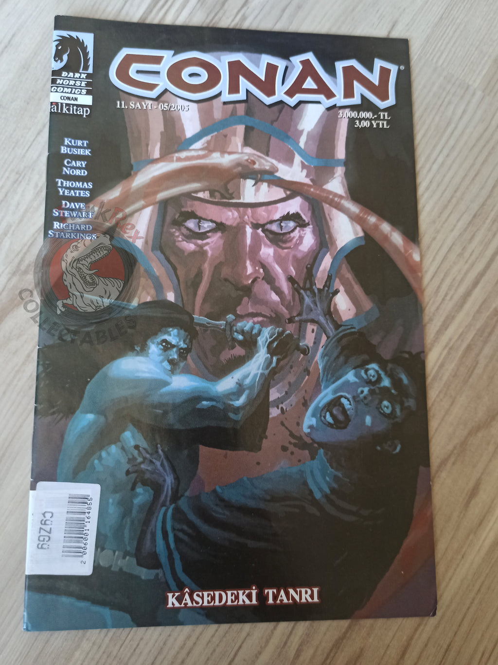 Conan the Legend #11 Turkish Comic Turkey Dark Horse Comics