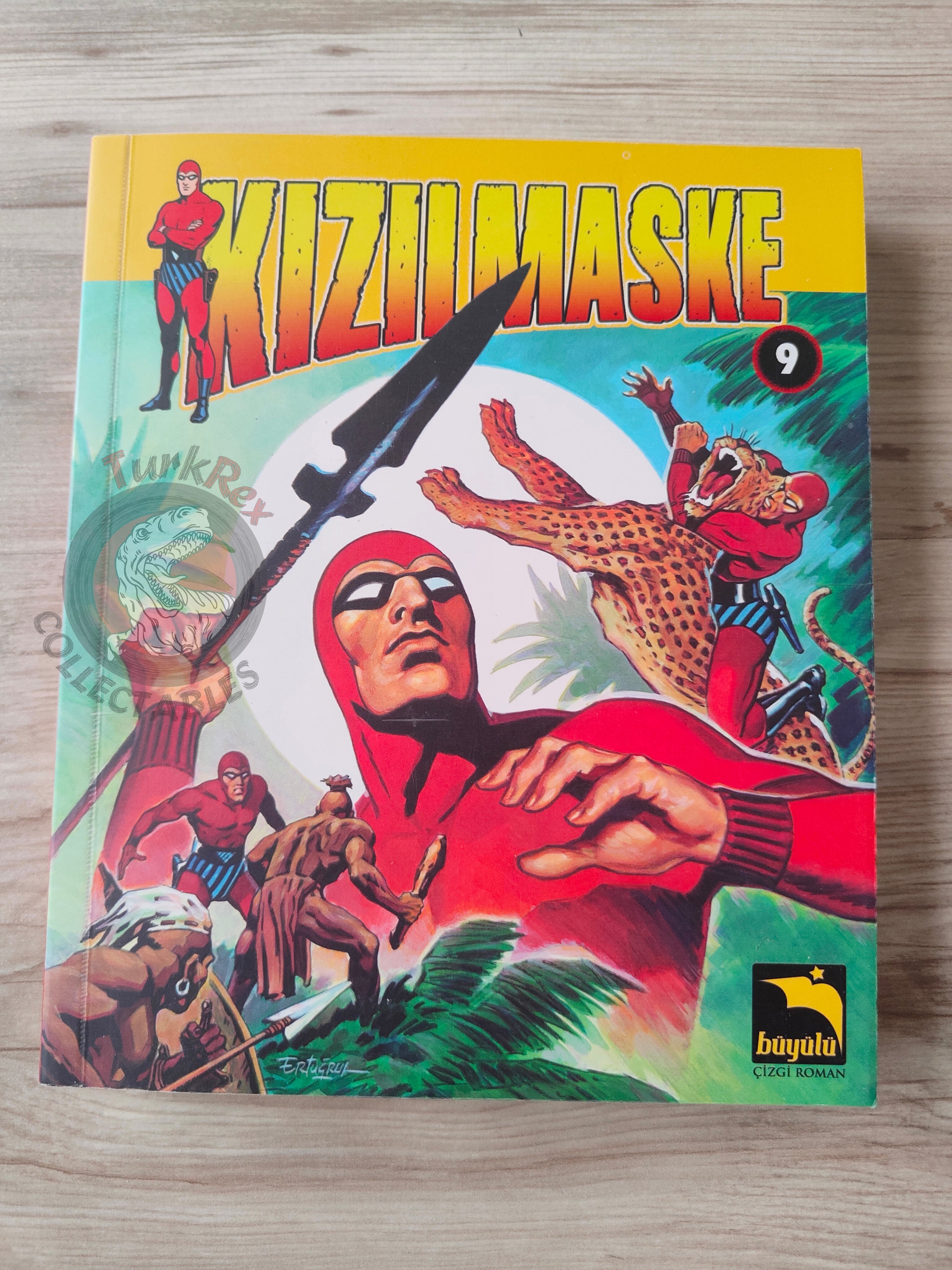 The Phantom #9 2014 Old Baldy Turkish Comic Turkey