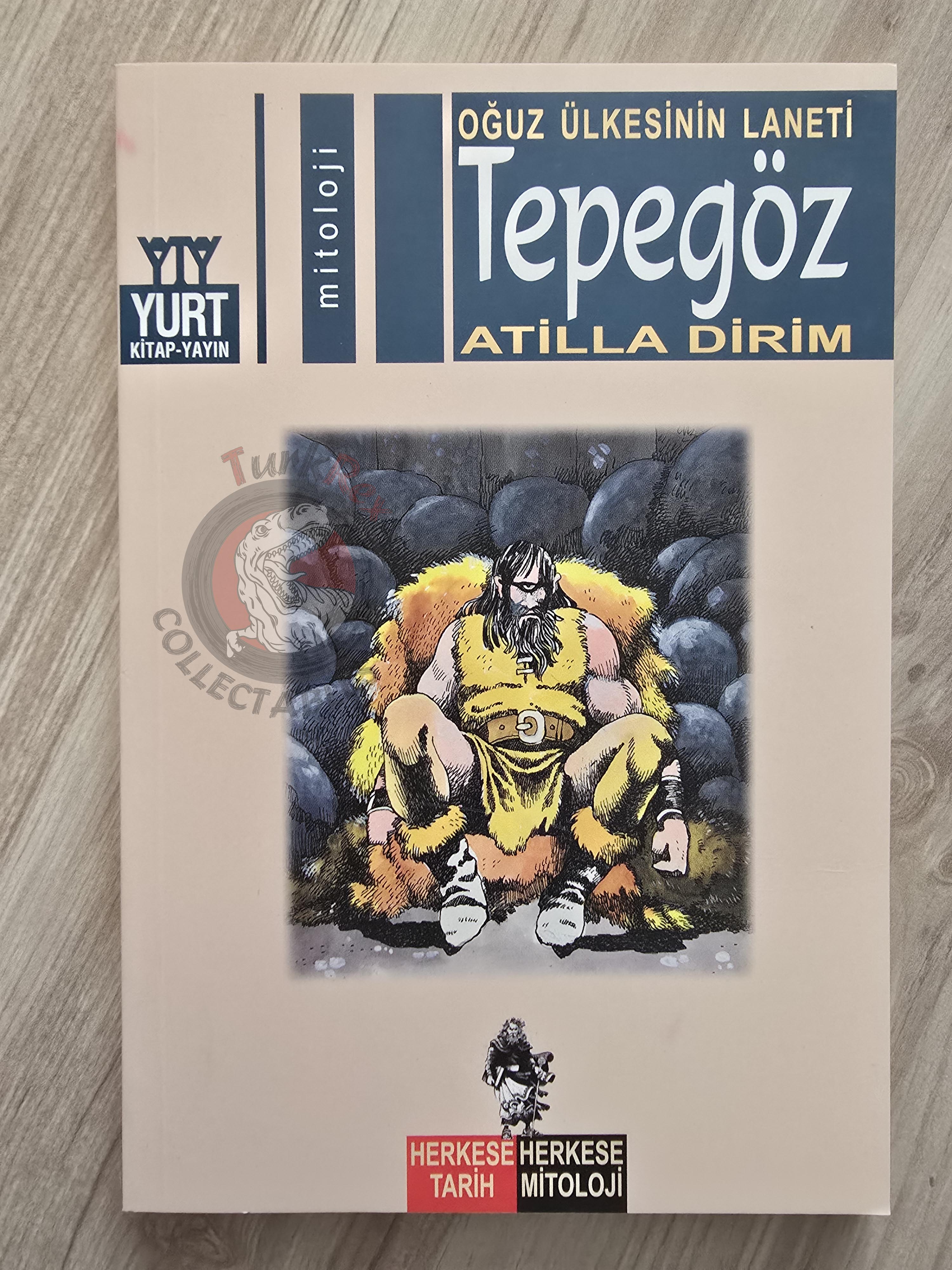 Book of Dede Korkut: Tepegöz 2003 Turkish Book Turkey Illustrated by Turkish Artist