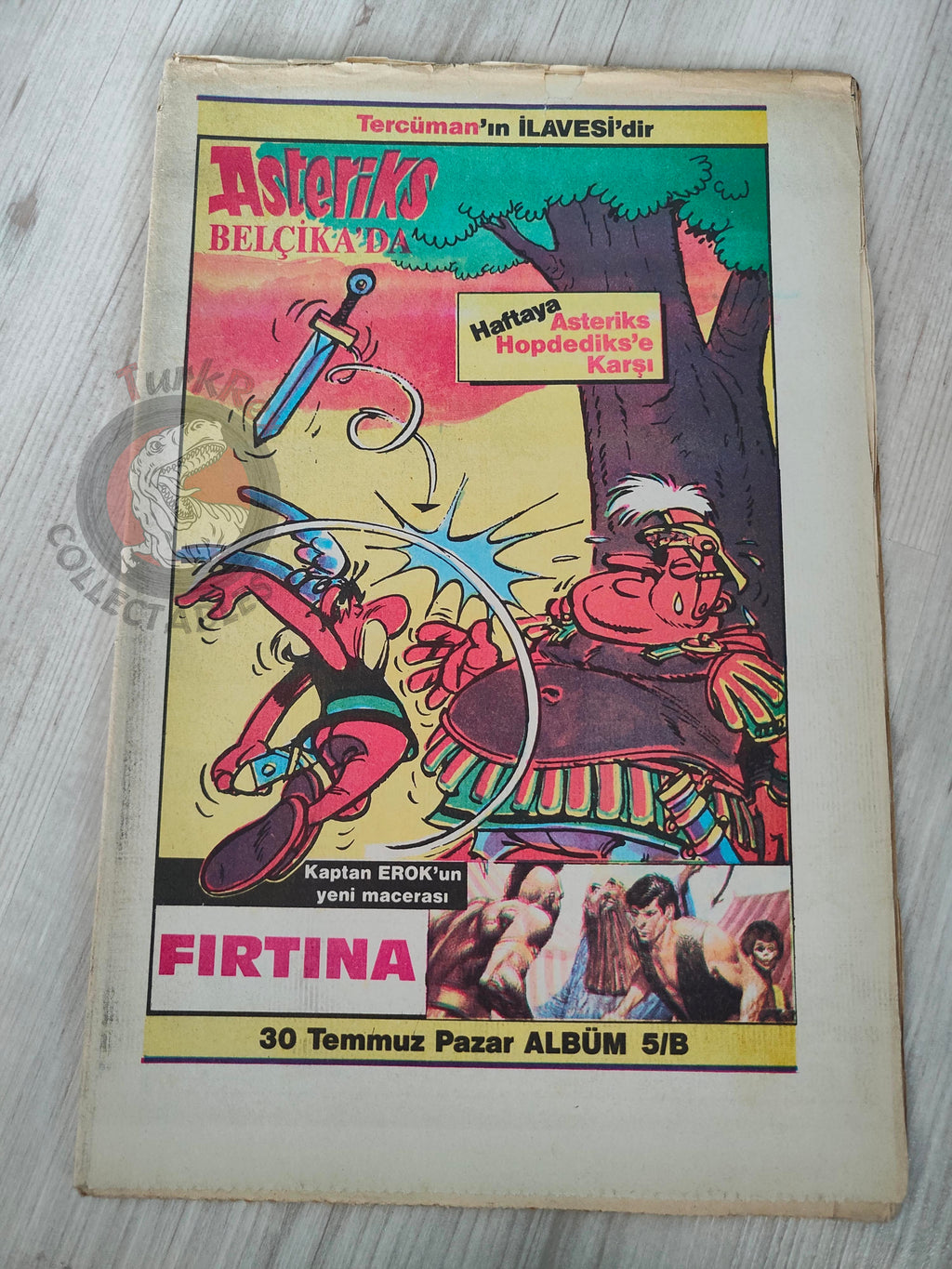 Asterix – Asterix in Belgium early 90s Turkish Edition Comic Turkey