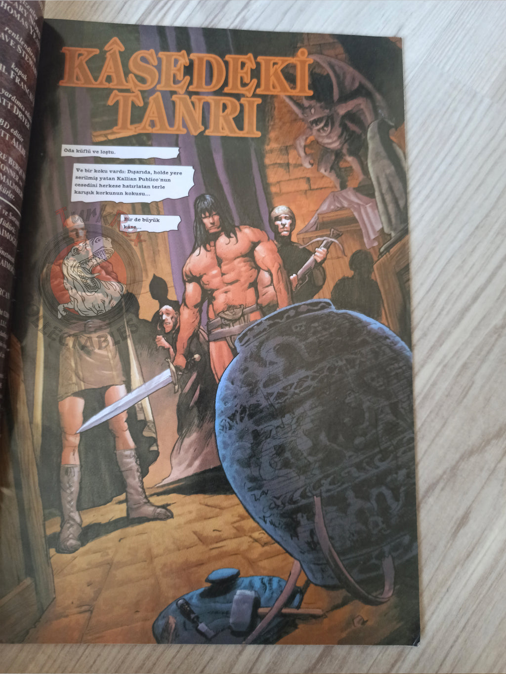 Conan the Legend #11 Turkish Comic Turkey Dark Horse Comics