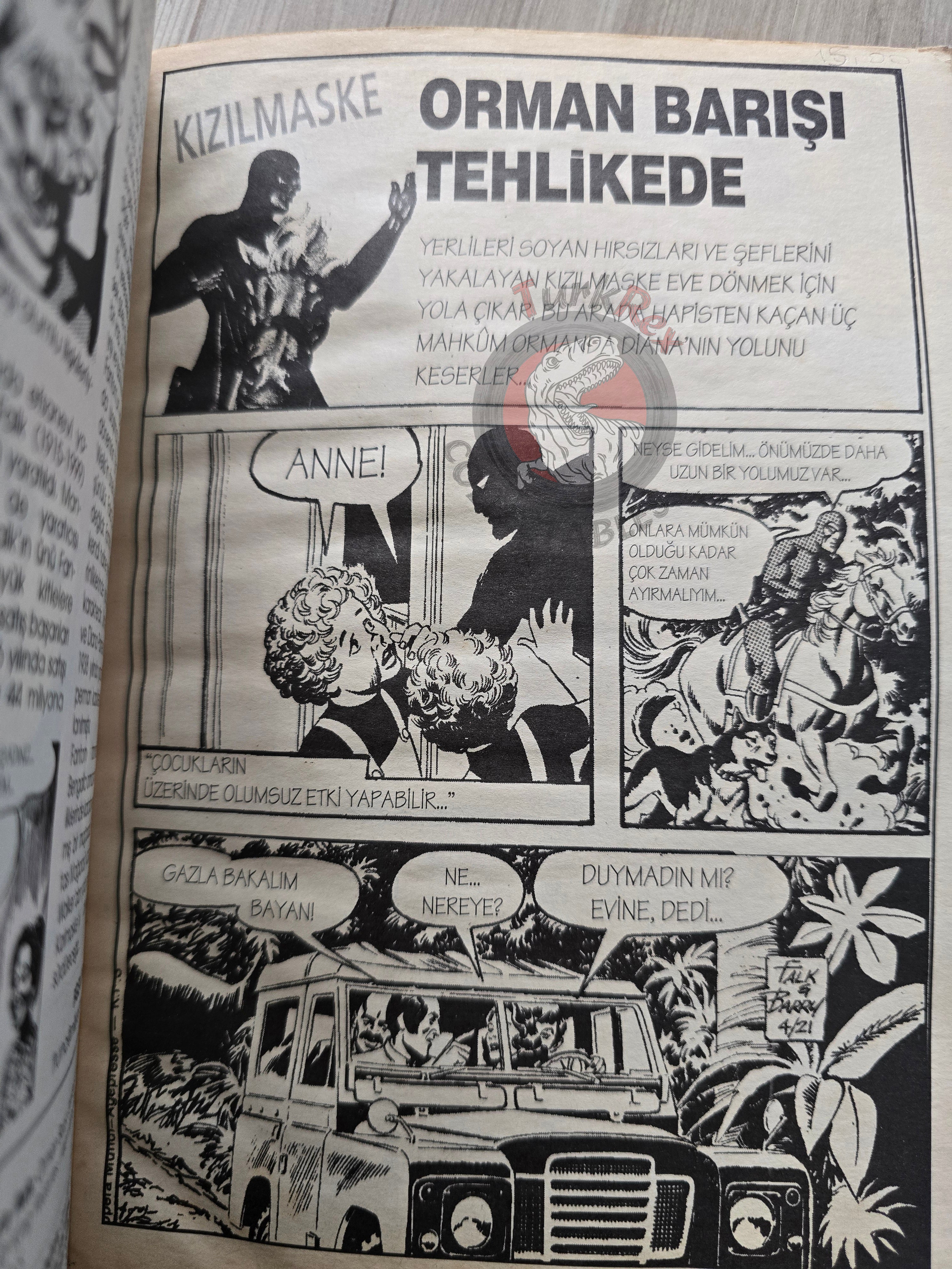 The Phantom #1 2002 The Hostages Turkish Edition Comic Turkey