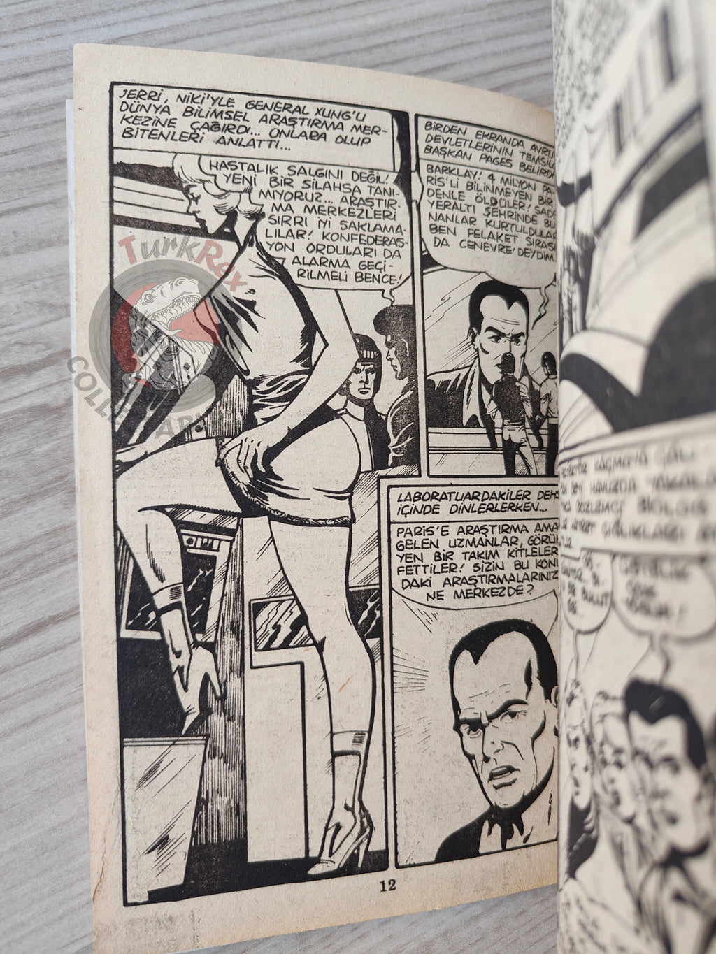 Uzay #3 1981 Turkish Comic Turkey Space Science Fiction