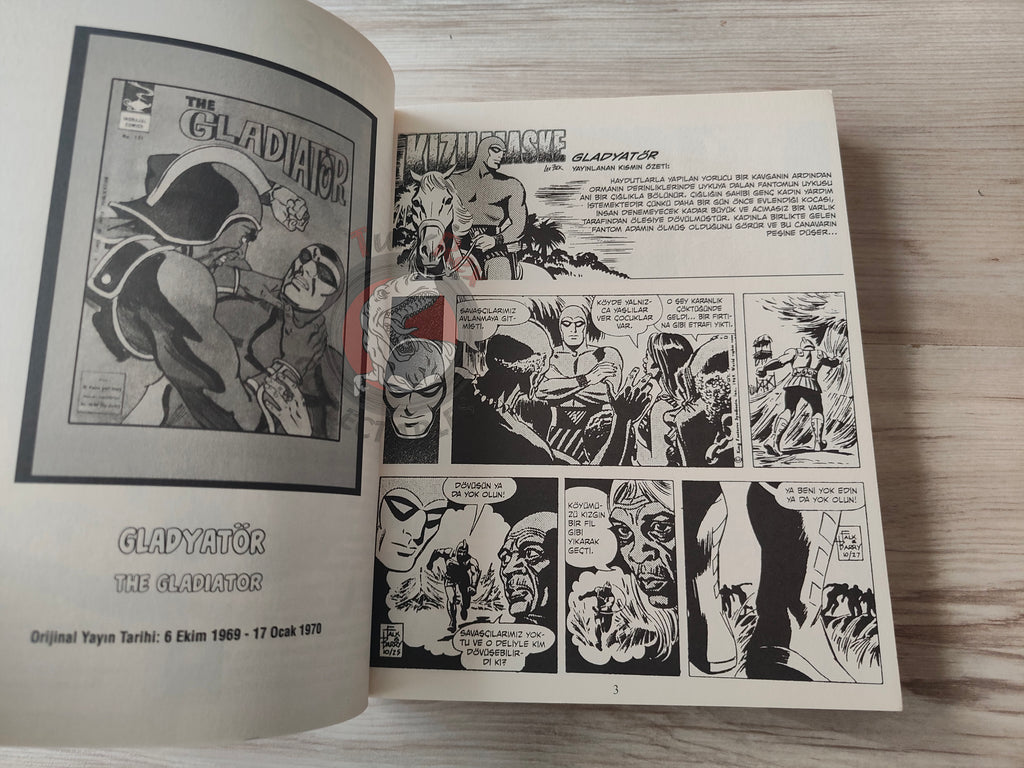 The Phantom #5 2013 The Gladiator Turkish Comic Turkey