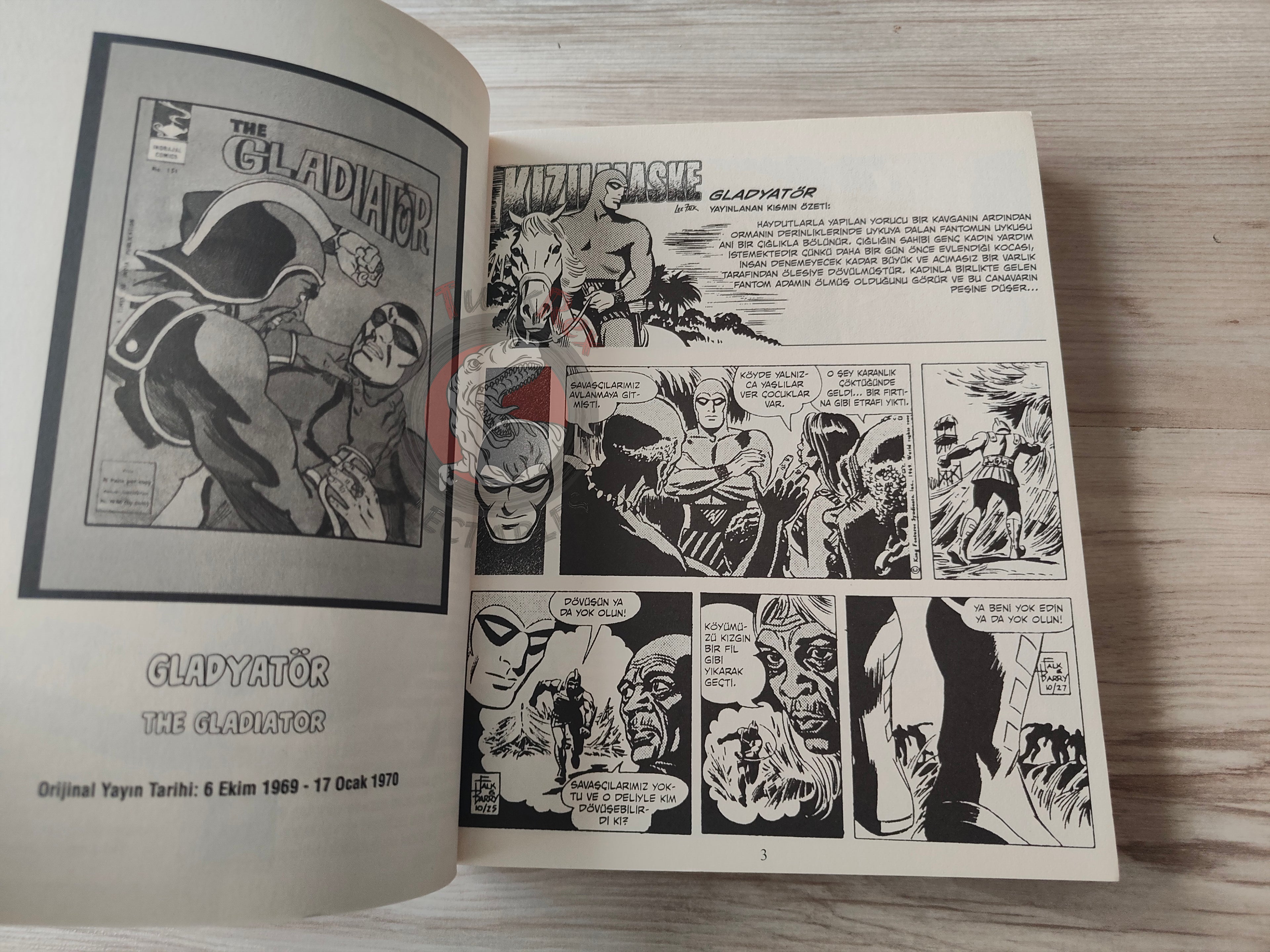 The Phantom #5 2013 The Gladiator Turkish Comic Turkey