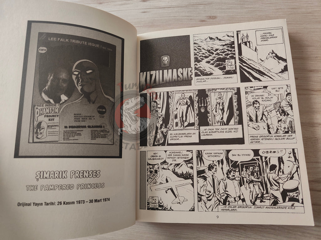 The Phantom #7 2014 Vandal-Looters Turkish Comic Turkey