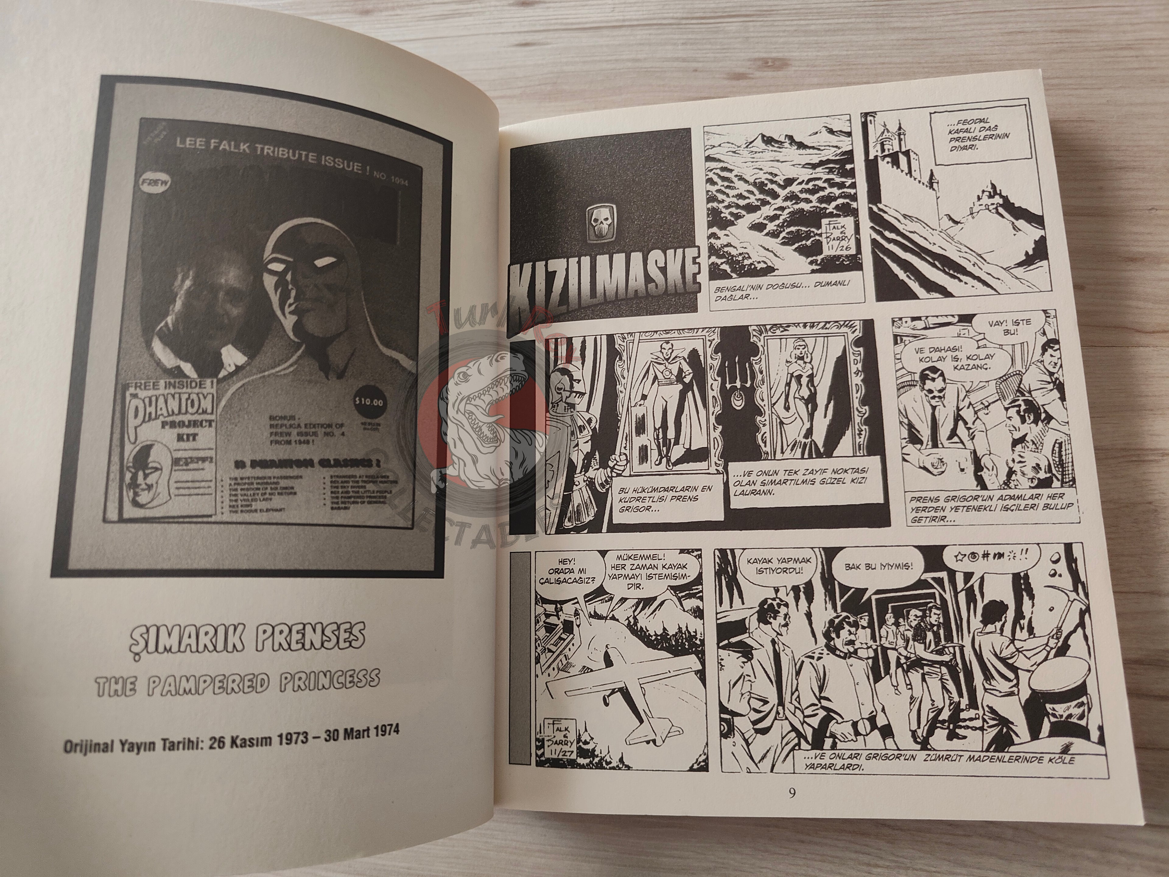 The Phantom #7 2014 Vandal-Looters Turkish Comic Turkey
