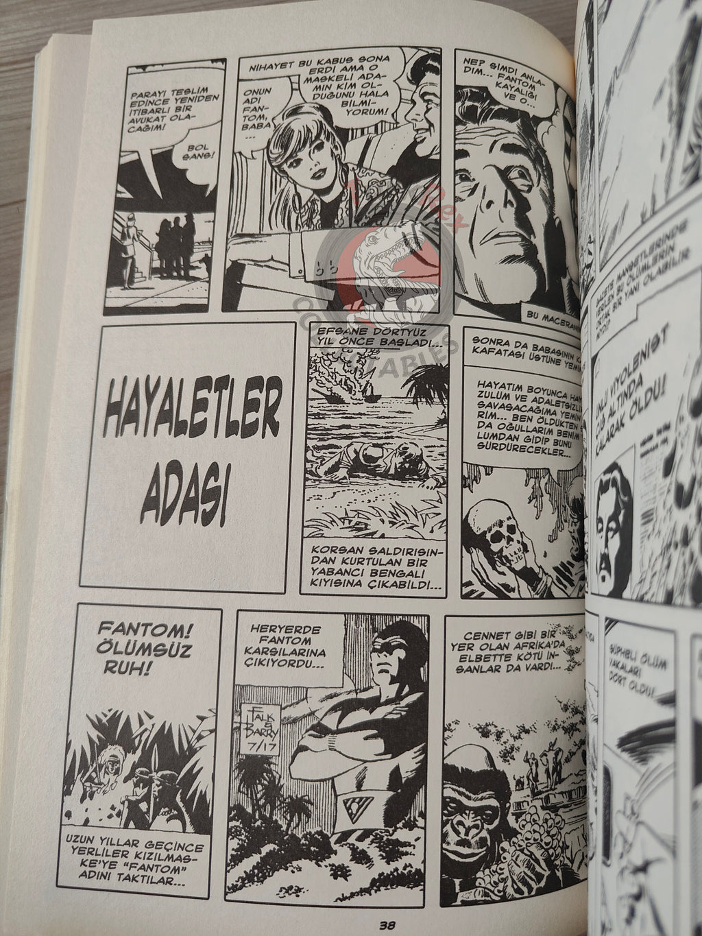 The Phantom Vol #2 2011 The Missing Daddy Turkish Comic Turkey