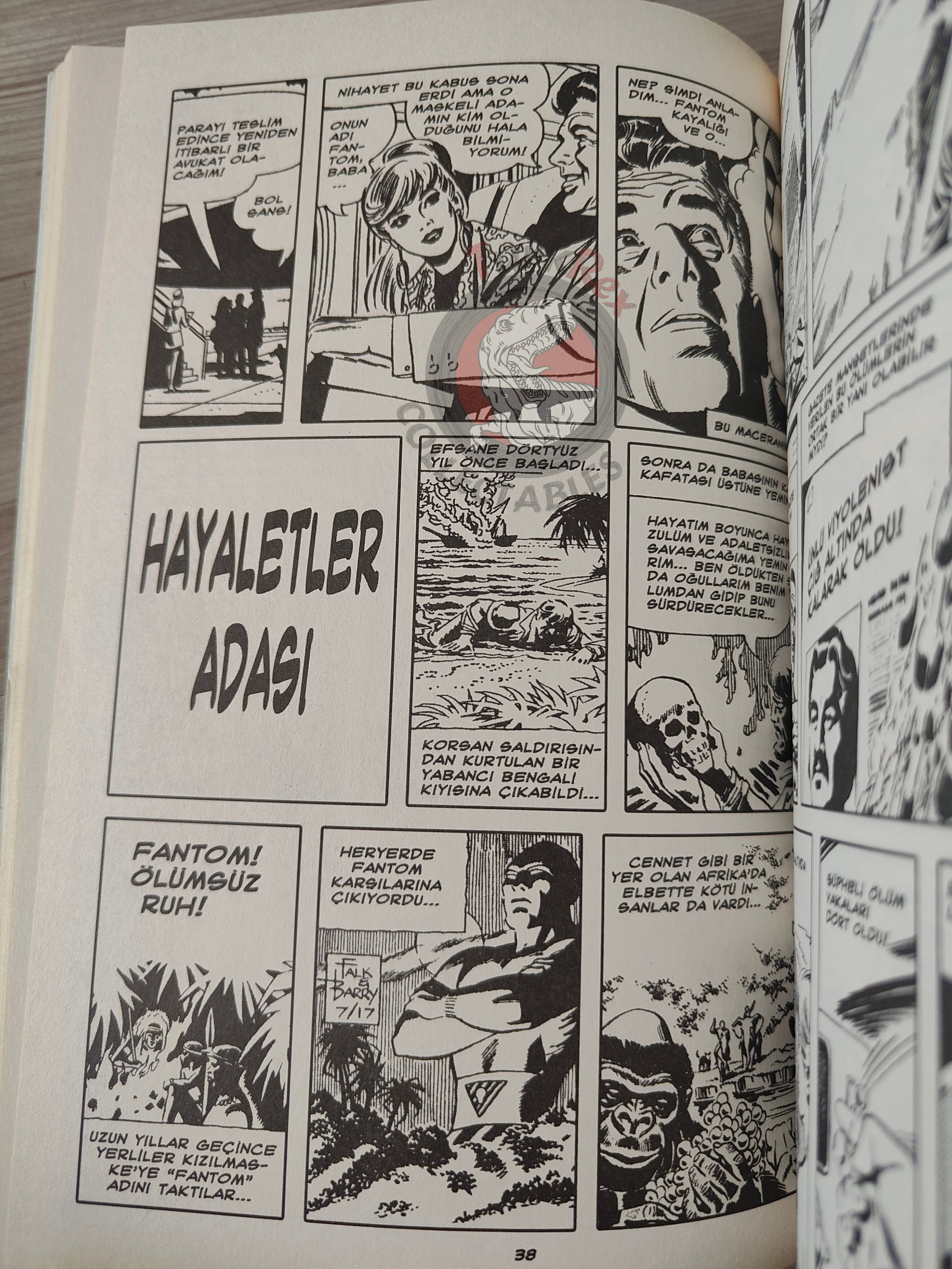 The Phantom Vol #2 2011 The Missing Daddy Turkish Comic Turkey