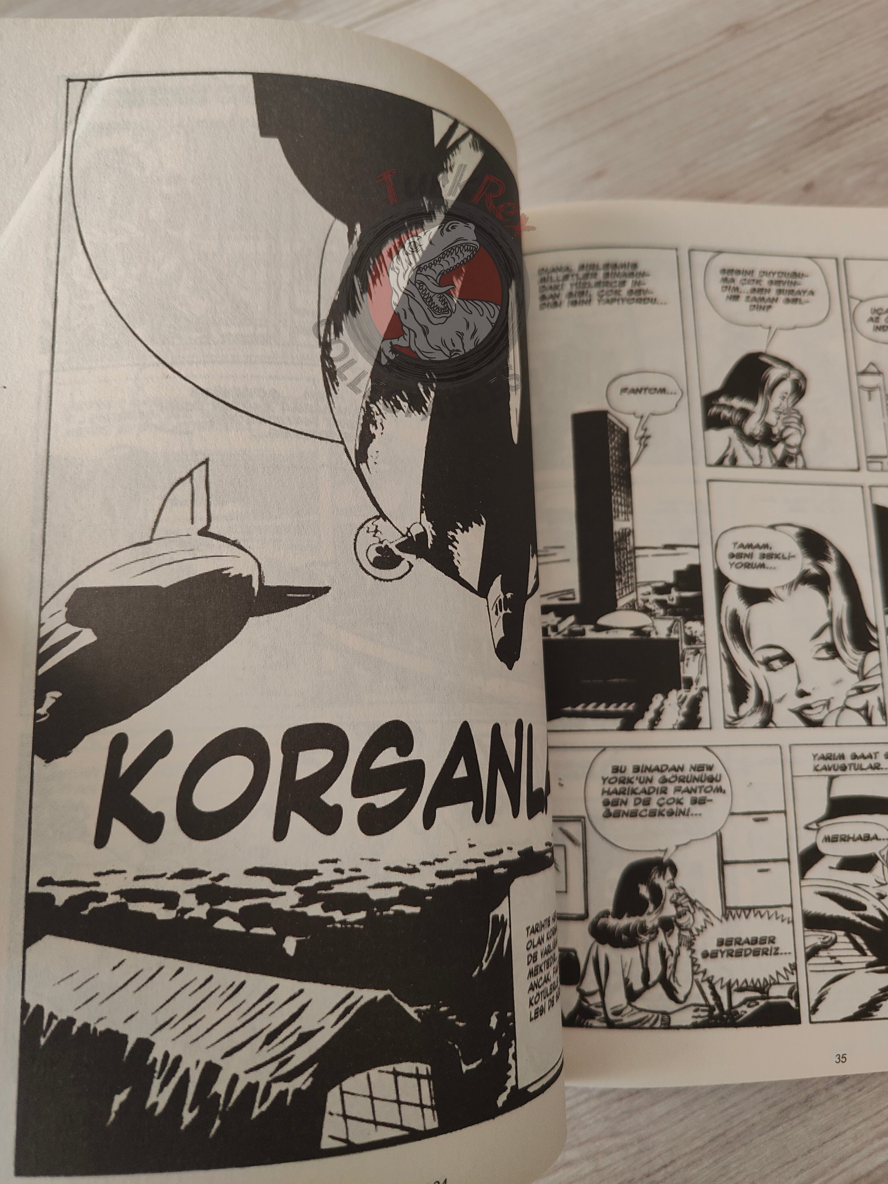 The Phantom #1 2011 The Ghost on Tamba Lake Turkish Comic Turkey