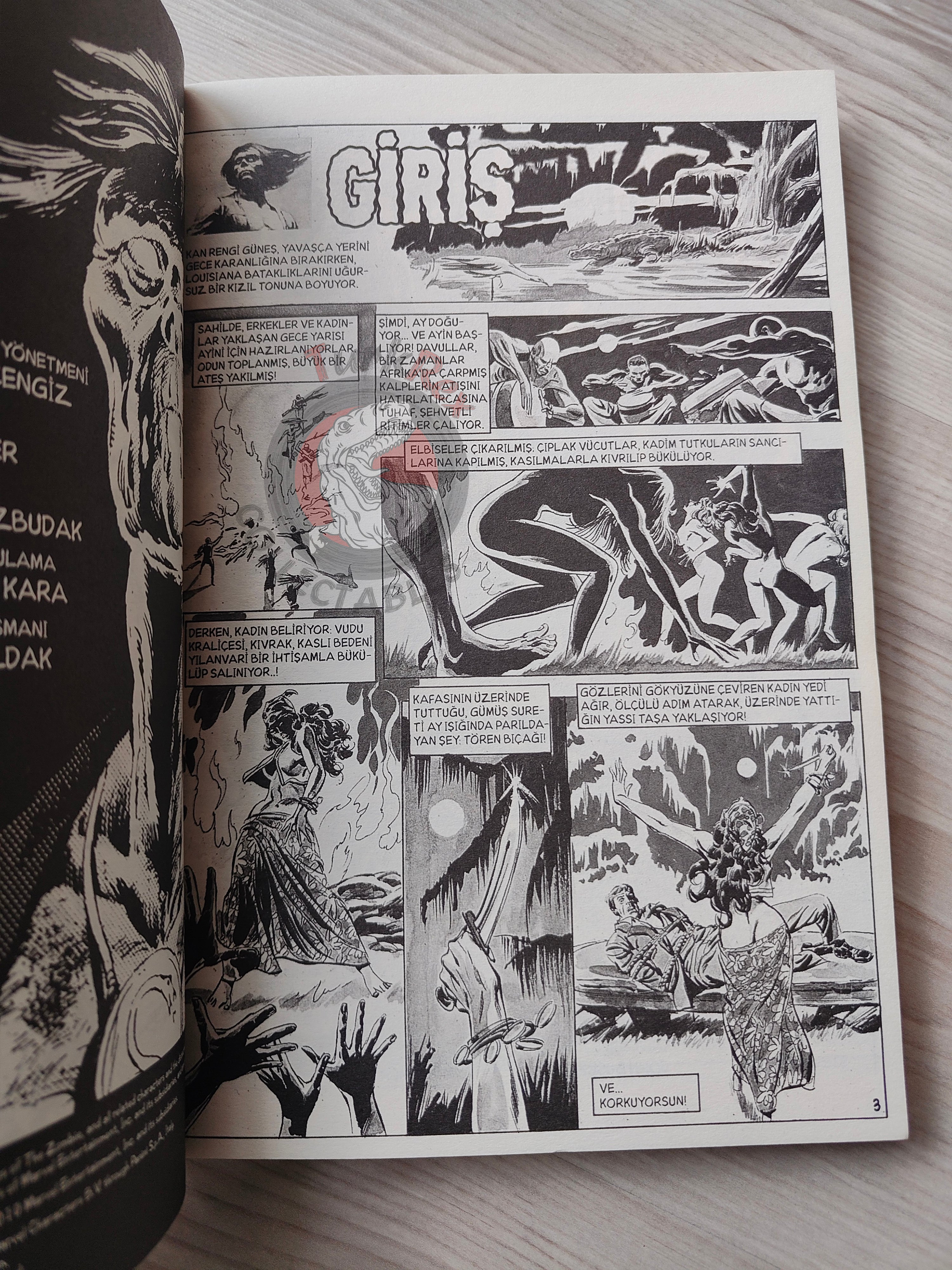 Tales of the Zombie Issue #1 to #9 2010 Turkish Comic Turkey Essential #1