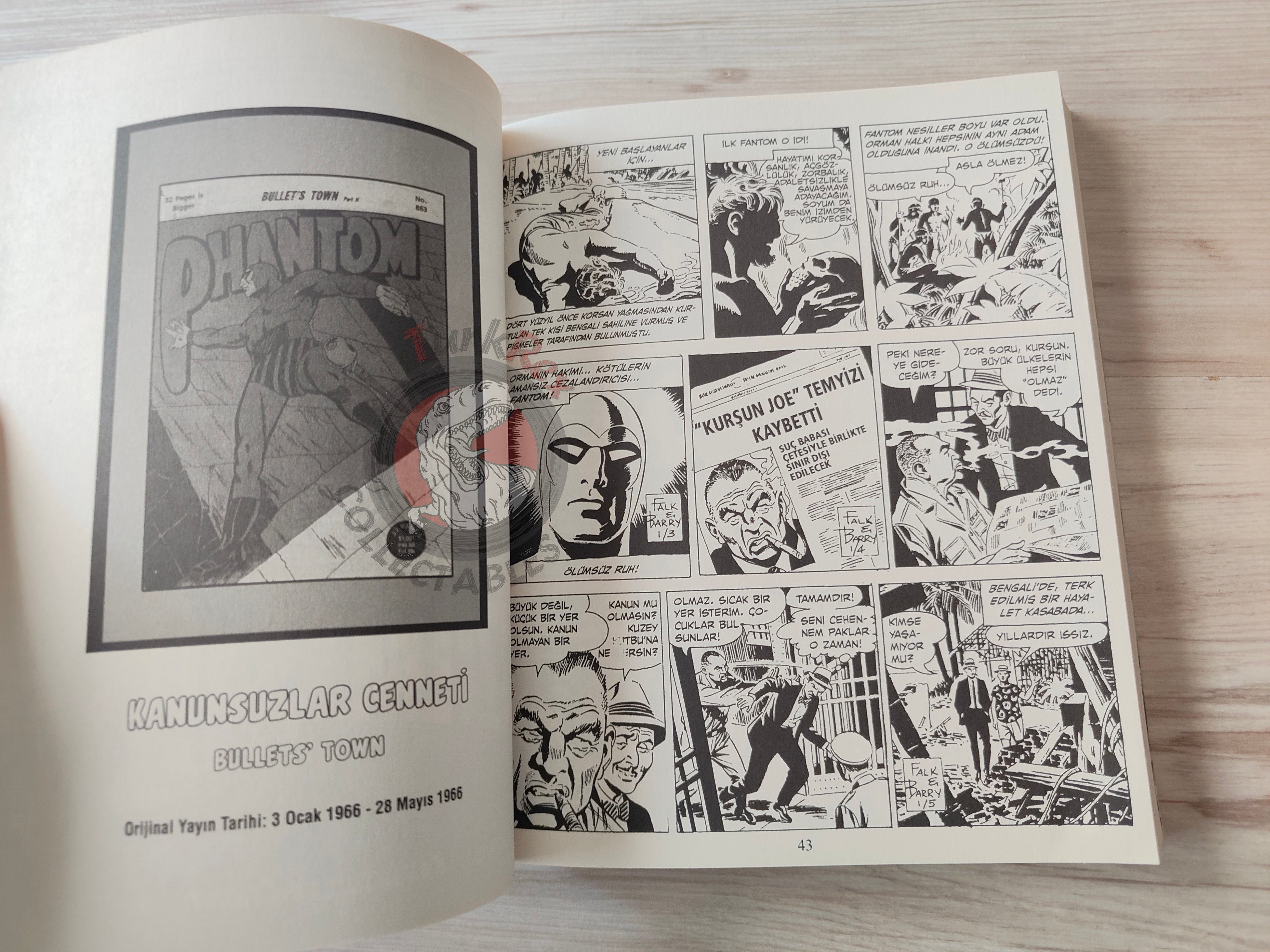 The Phantom #3 2013 Prince Hali and the White Stallion Turkish Comic Turkey