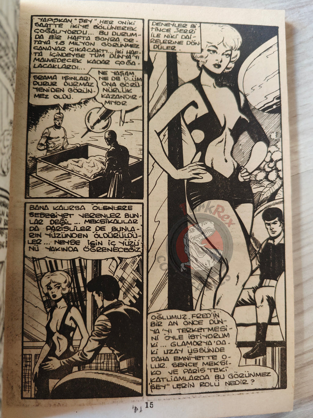 Uzay #3 1981 Turkish Comic Turkey Space Science Fiction