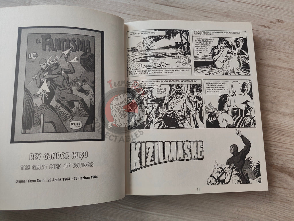 The Phantom #9 2014 Old Baldy Turkish Comic Turkey