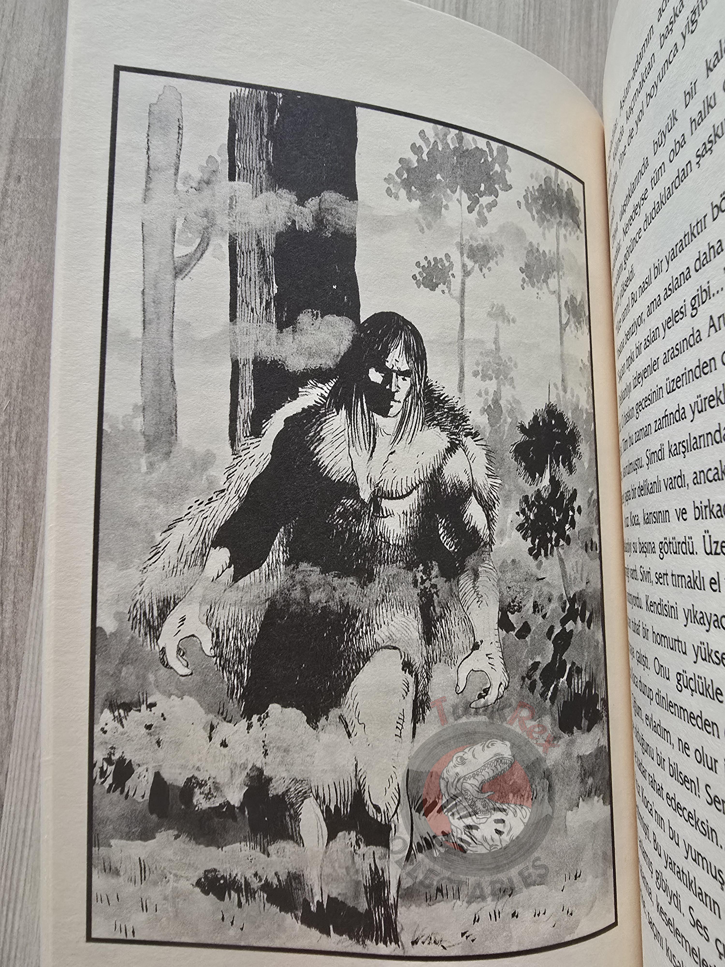 Book of Dede Korkut: Tepegöz 2003 Turkish Book Turkey Illustrated by Turkish Artist