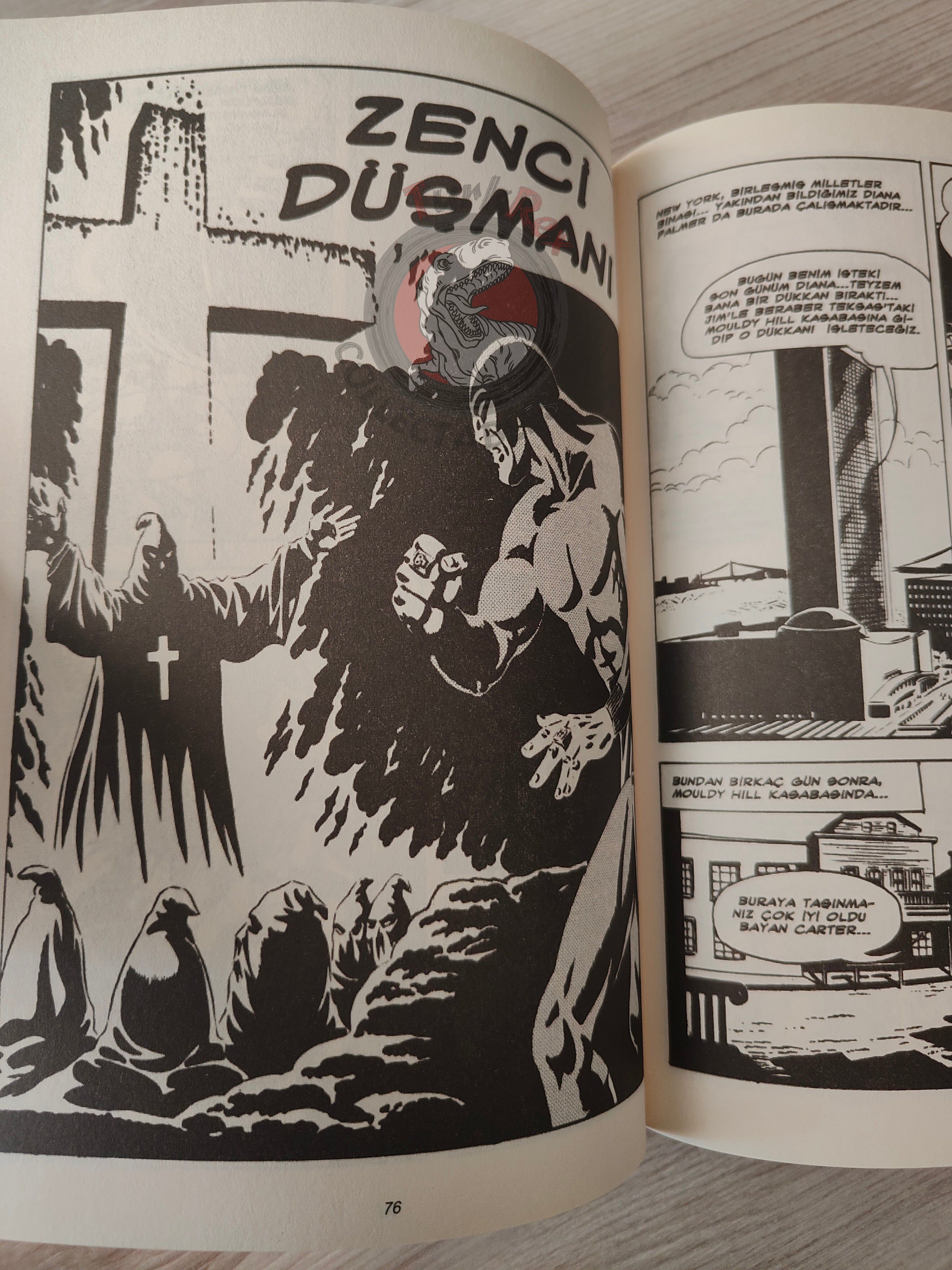 The Phantom #1 2011 The Ghost on Tamba Lake Turkish Comic Turkey
