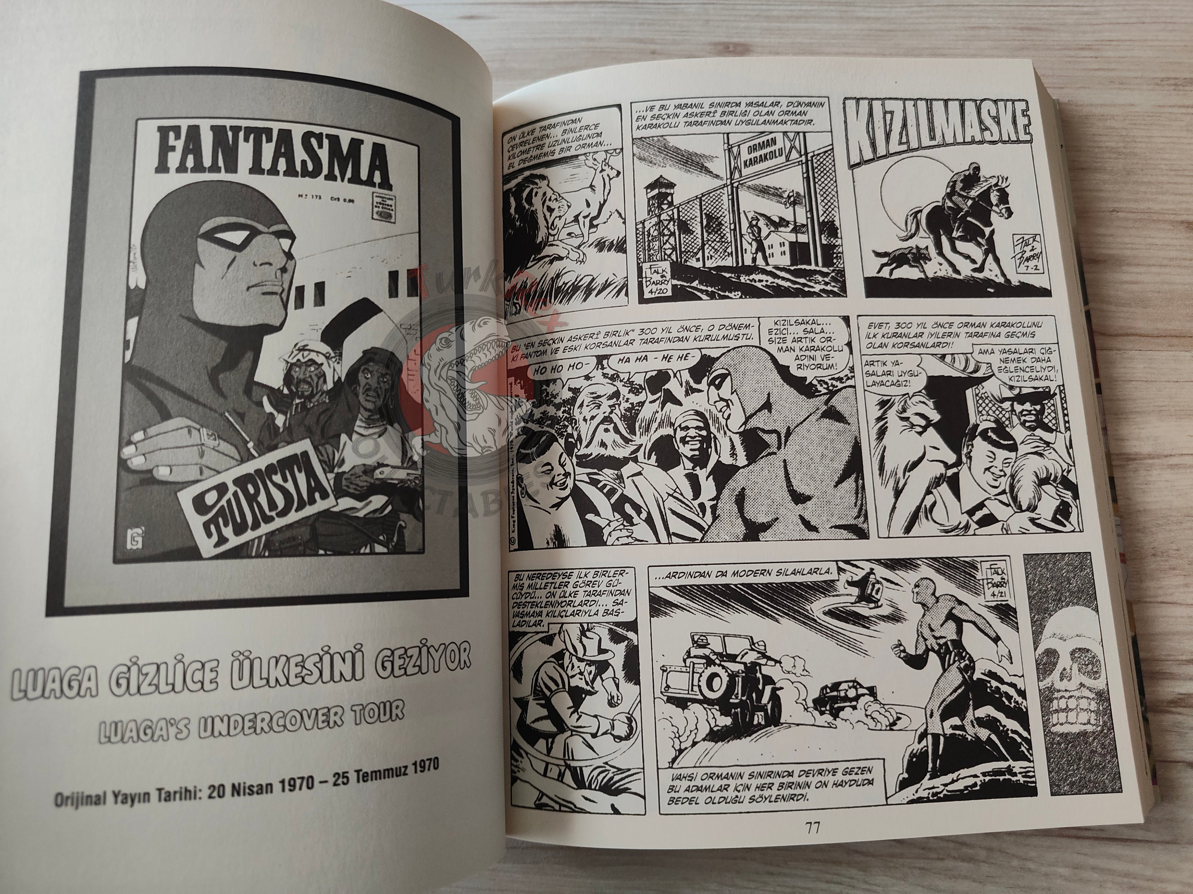 The Phantom #5 2013 The Gladiator Turkish Comic Turkey