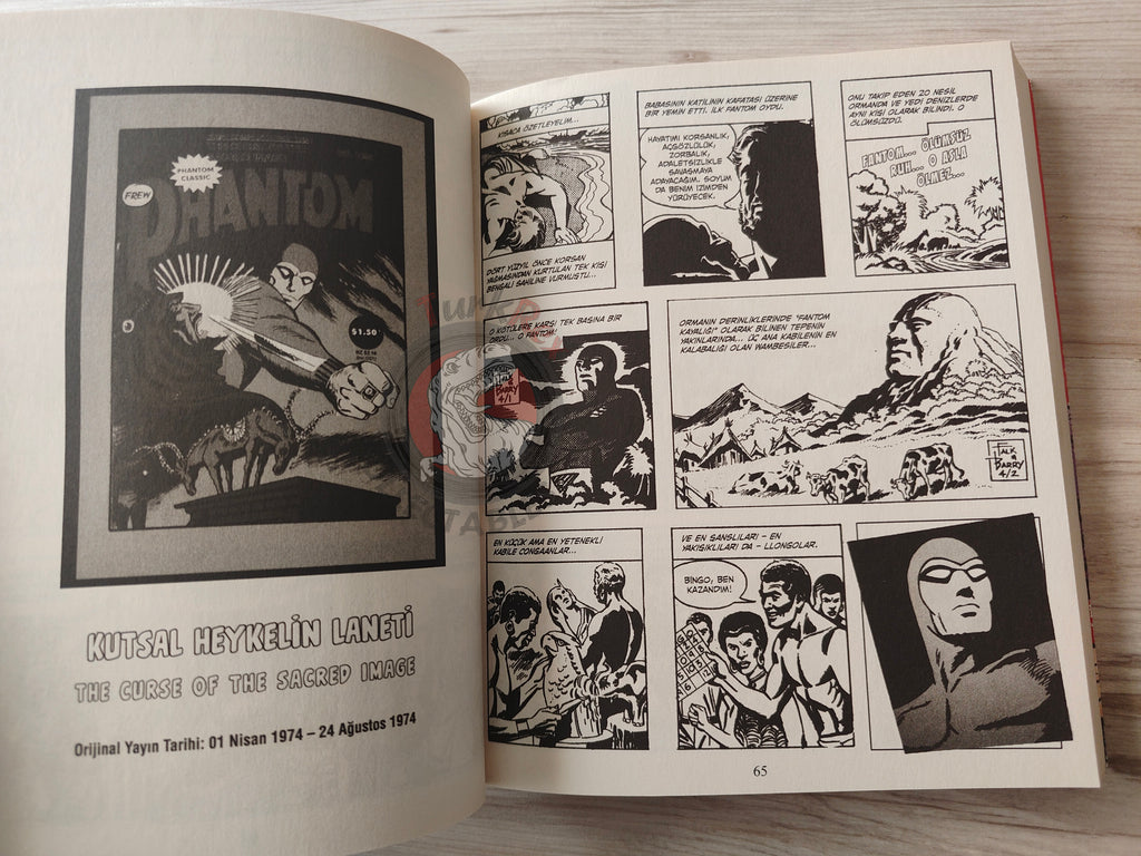 The Phantom #7 2014 Vandal-Looters Turkish Comic Turkey