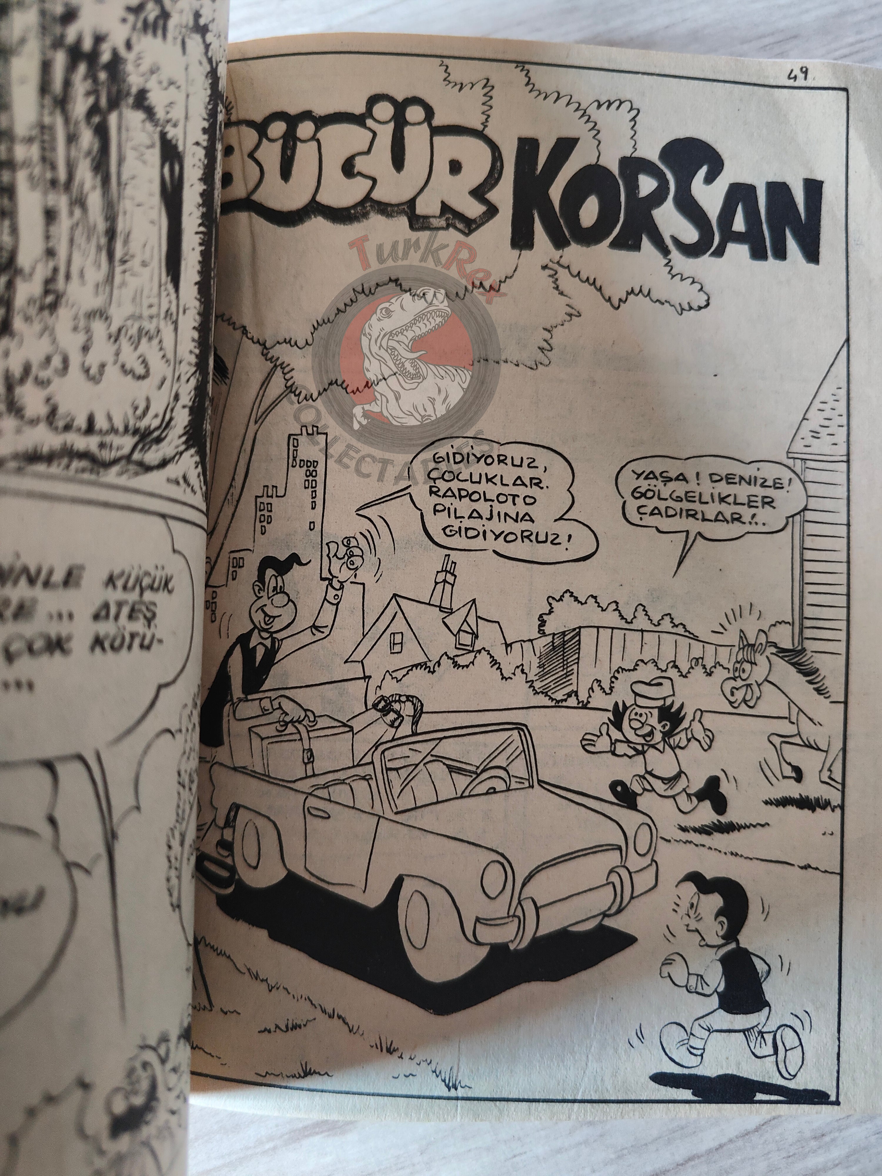 Lucky Luke #7 Ruée Sur l’Oklahoma 1972 Turkish Comic Turkey Le Vieux Nick