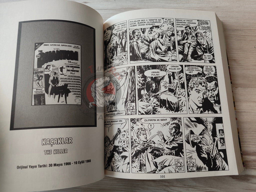 The Phantom #3 2013 Prince Hali and the White Stallion Turkish Comic Turkey