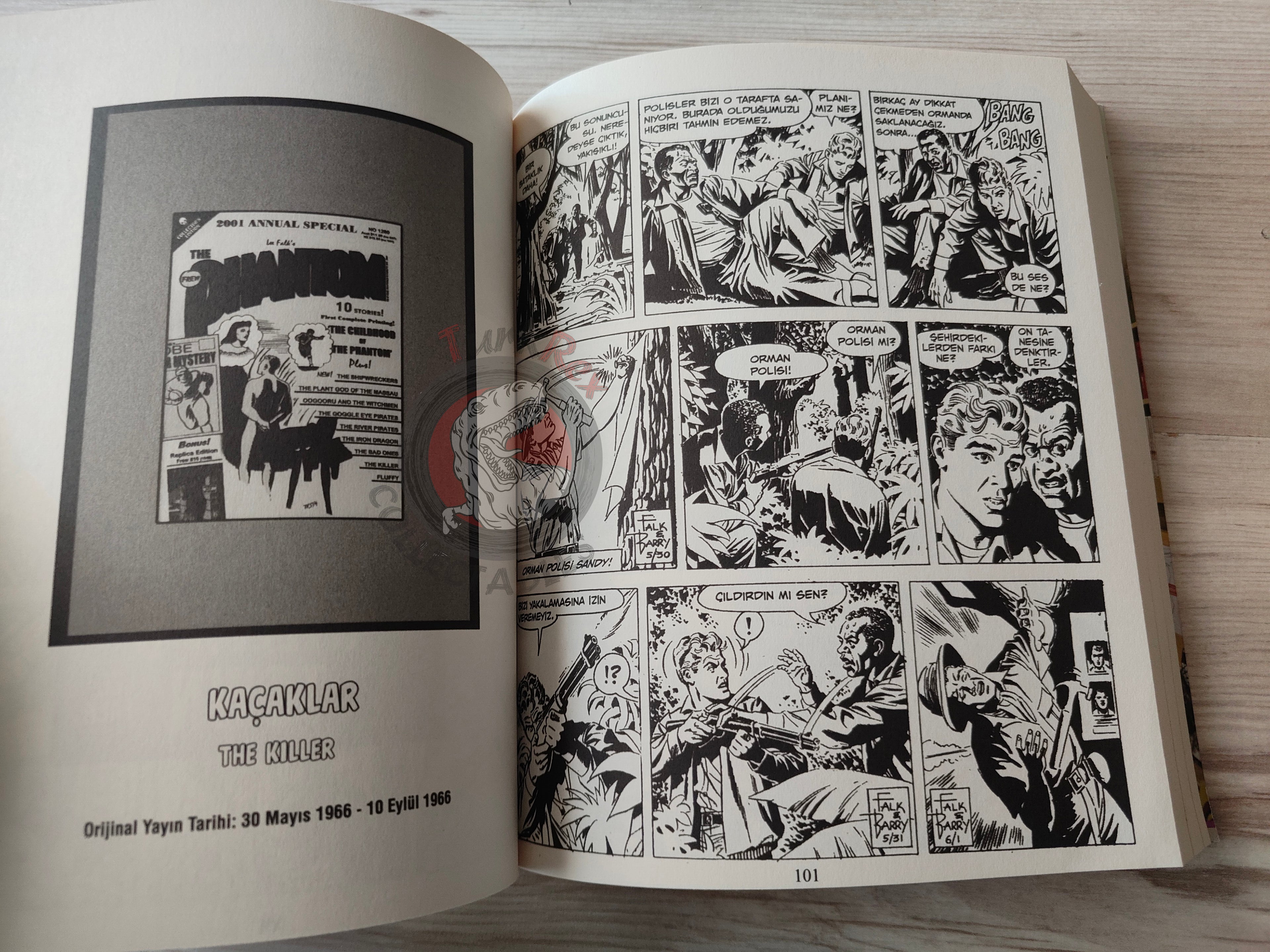 The Phantom #3 2013 Prince Hali and the White Stallion Turkish Comic Turkey