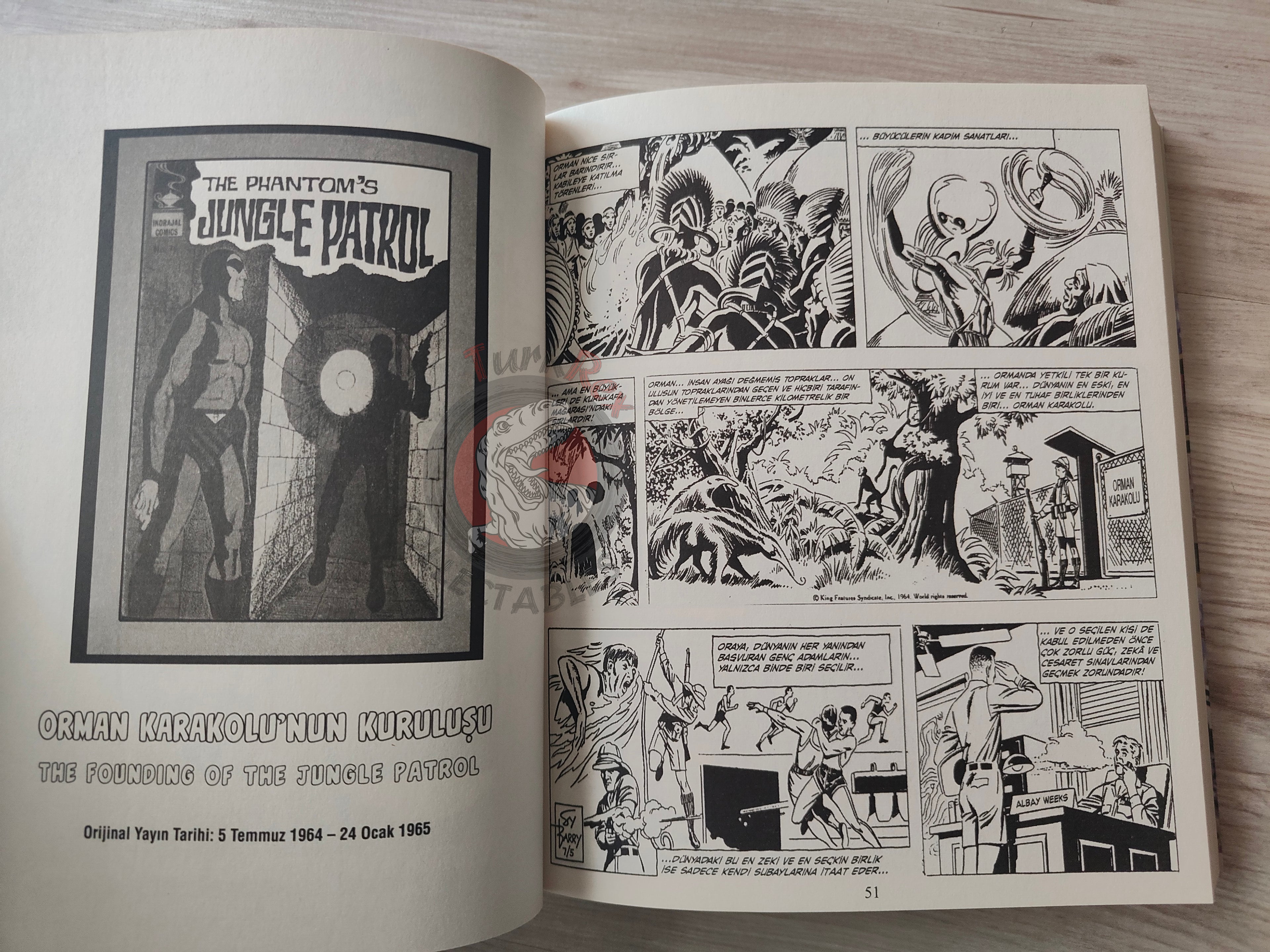 The Phantom #9 2014 Old Baldy Turkish Comic Turkey