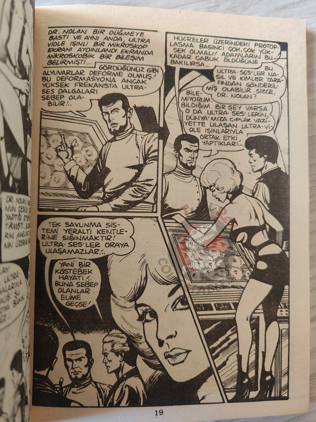 Uzay #3 1981 Turkish Comic Turkey Space Science Fiction