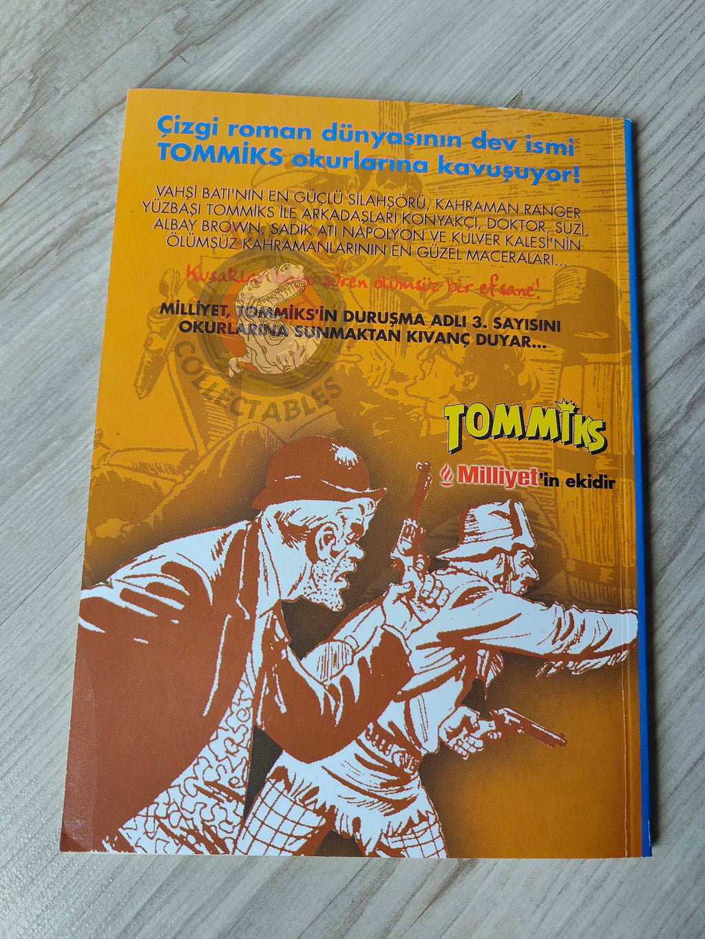 Capitan Miki #3 Alba di Fuoco Turkish Comic Turkey EsseGesse